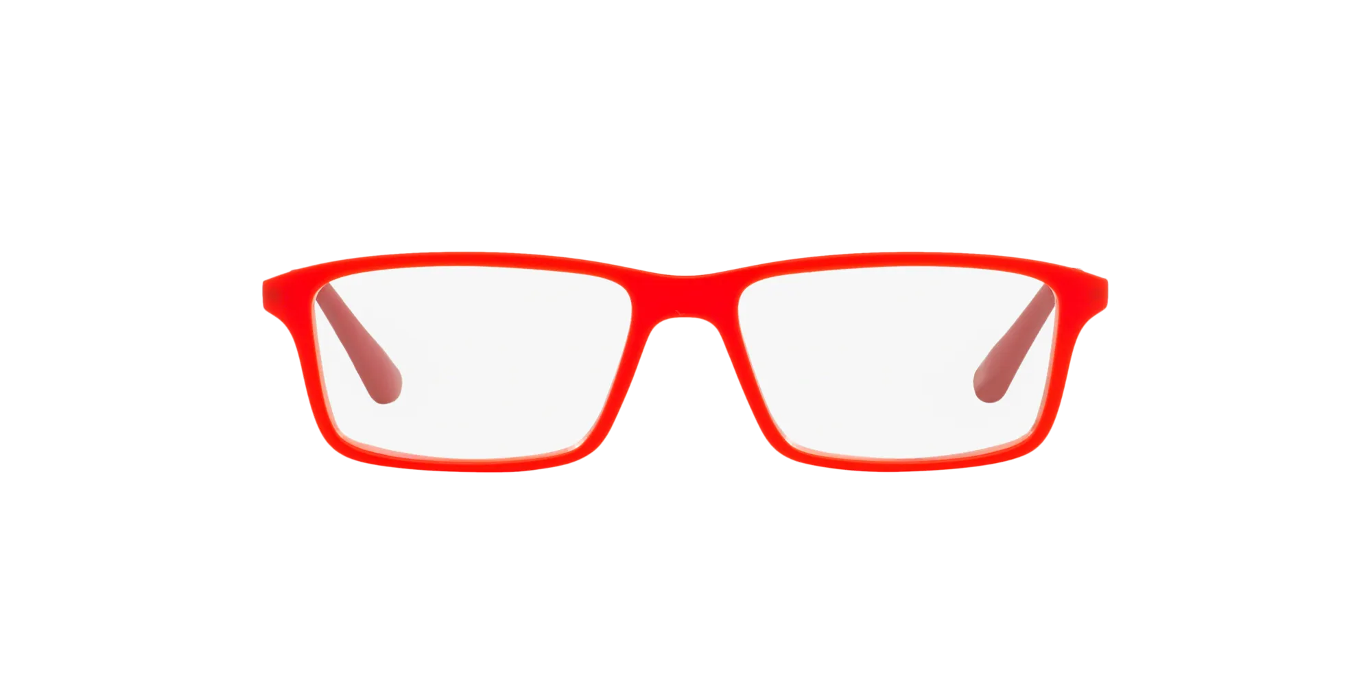 Ray - Ban RY1541 3617 Montature da vista bambino Plastica Rosso Geometrica - immagine 2