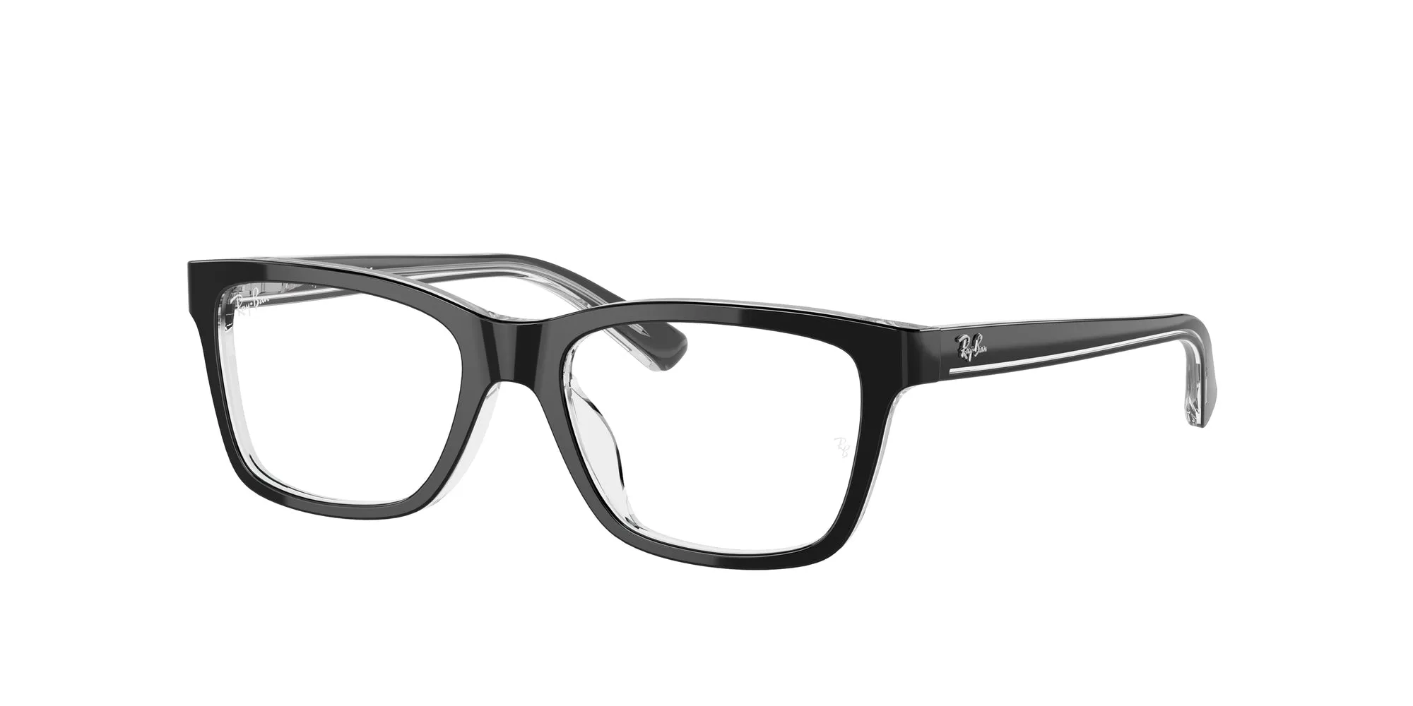 Ray - Ban RY1536 3529 Montature da vista bambino Plastica Nero Squadrata - immagine 1