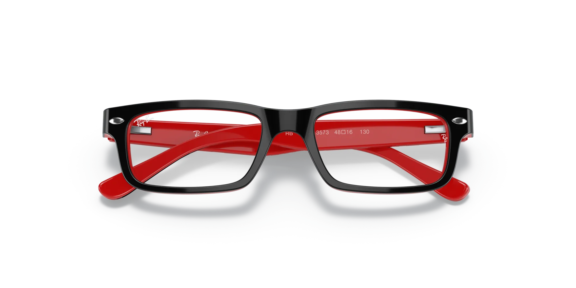 Ray - Ban RY1535 3573 Montature da vista bambino Plastica Nero Squadrata - immagine 2