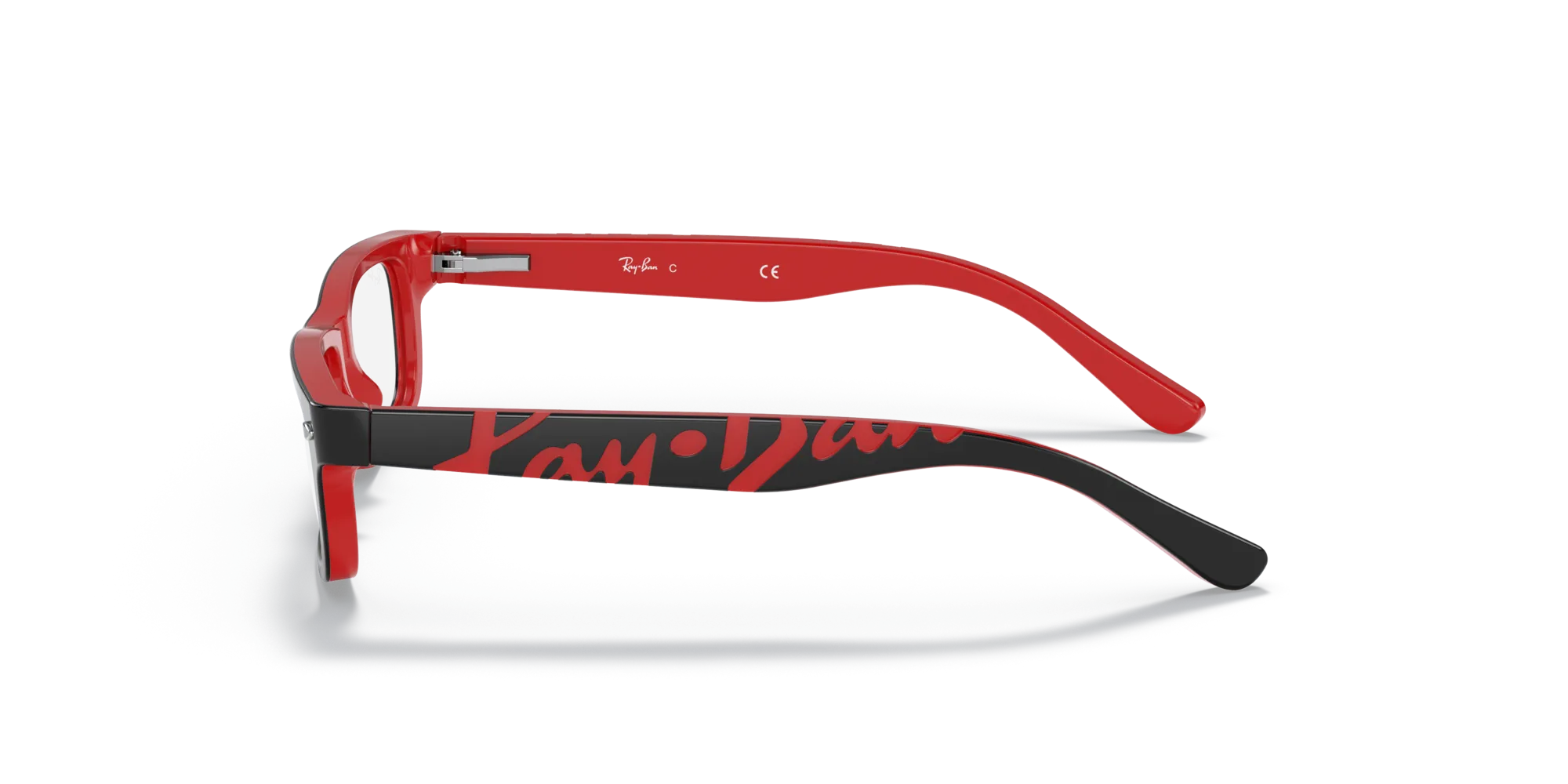 Ray - Ban RY1535 3573 Montature da vista bambino Plastica Nero Squadrata - immagine 4