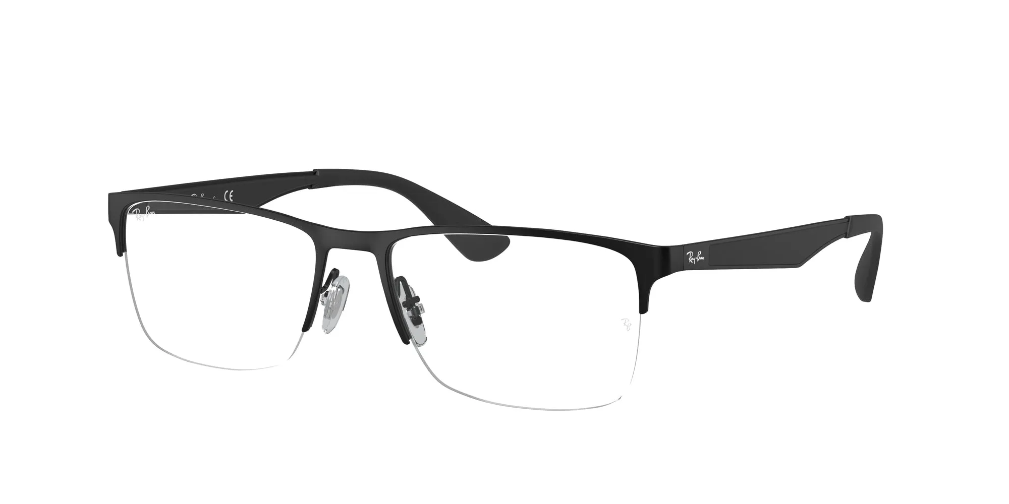 Ray - Ban RX6335 2503 Montature da vista Metallo Nero Squadrata - immagine 1