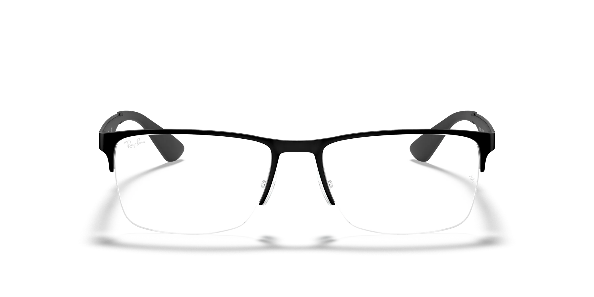 Ray - Ban RX6335 2503 Montature da vista Metallo Nero Squadrata - immagine 3