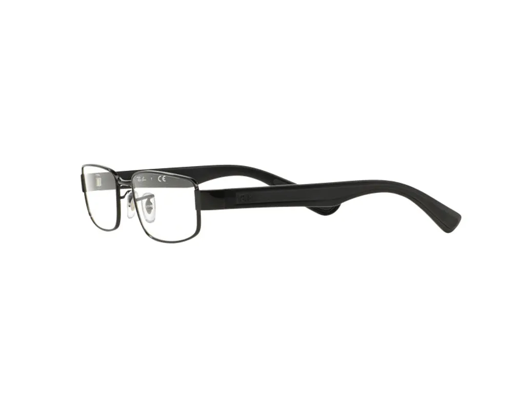 Ray - Ban RX6318 2509 Montature da vista Metallo Nero Squadrata - immagine 3
