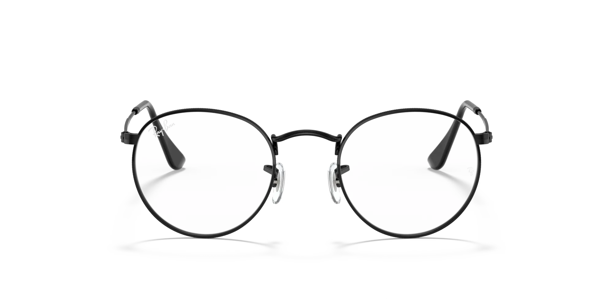 Ray - Ban RX3447V ROUND METAL 2503 Montature da vista Metallo Nero Trasparente Rotonda Normale - immagine 3