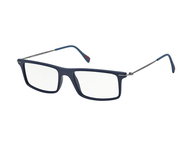Prada Linea Rossa PS 03EV RED FEATHER TFY1O1 Montature da vista outlet Plastica Blu Squadrata - immagine 1