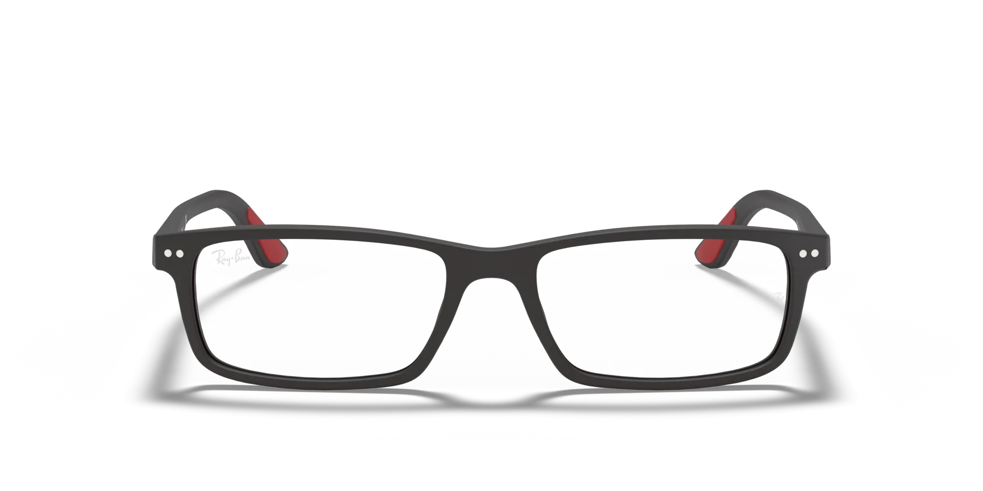 Ray - Ban RX5277 2077 Montature da vista Acetato Nero Trasparente Squadrata Normale - immagine 3