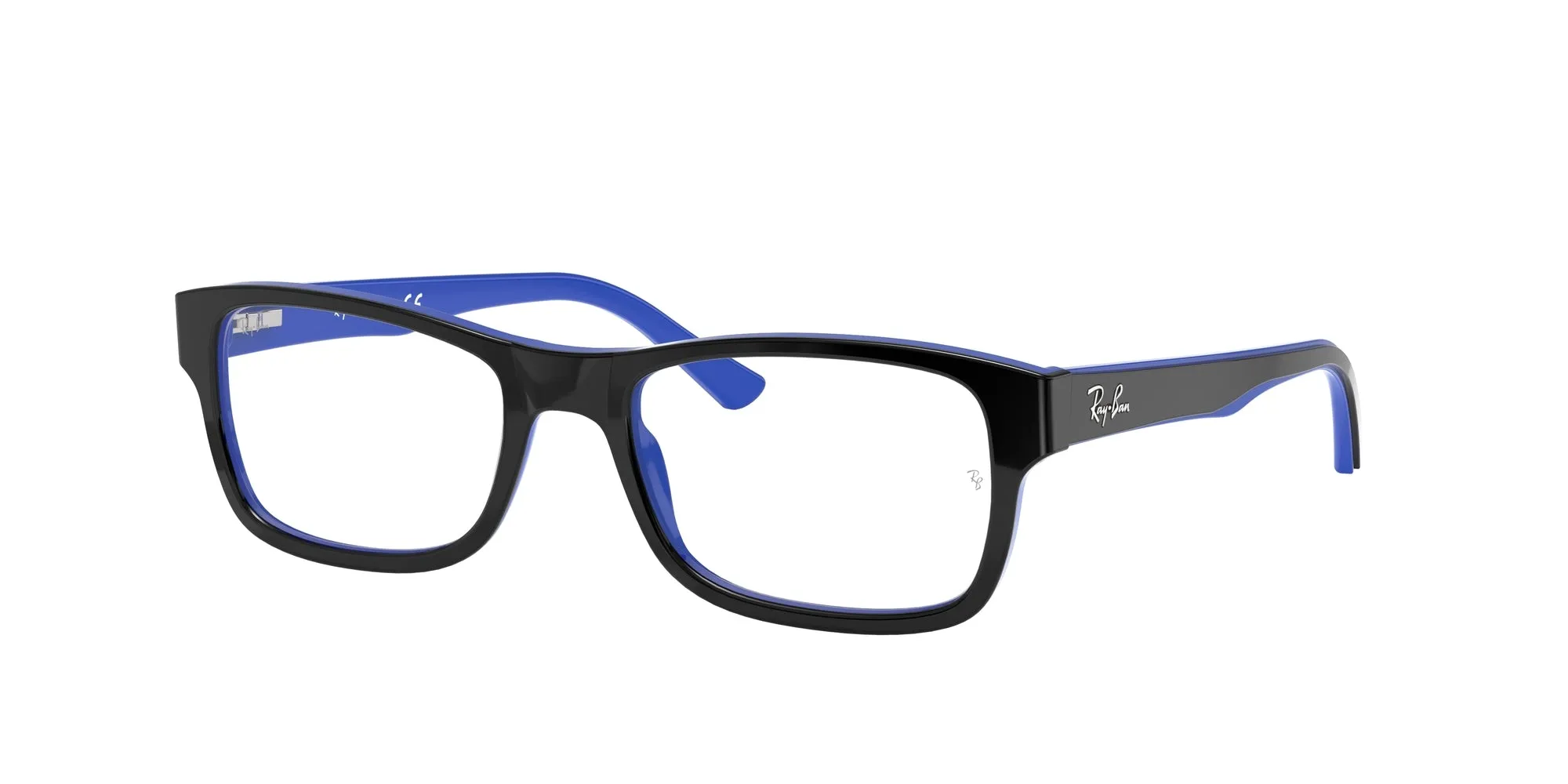 Ray - Ban RX5268 5179 Montature da vista Acetato Nero Trasparente Squadrata Normale - immagine 1