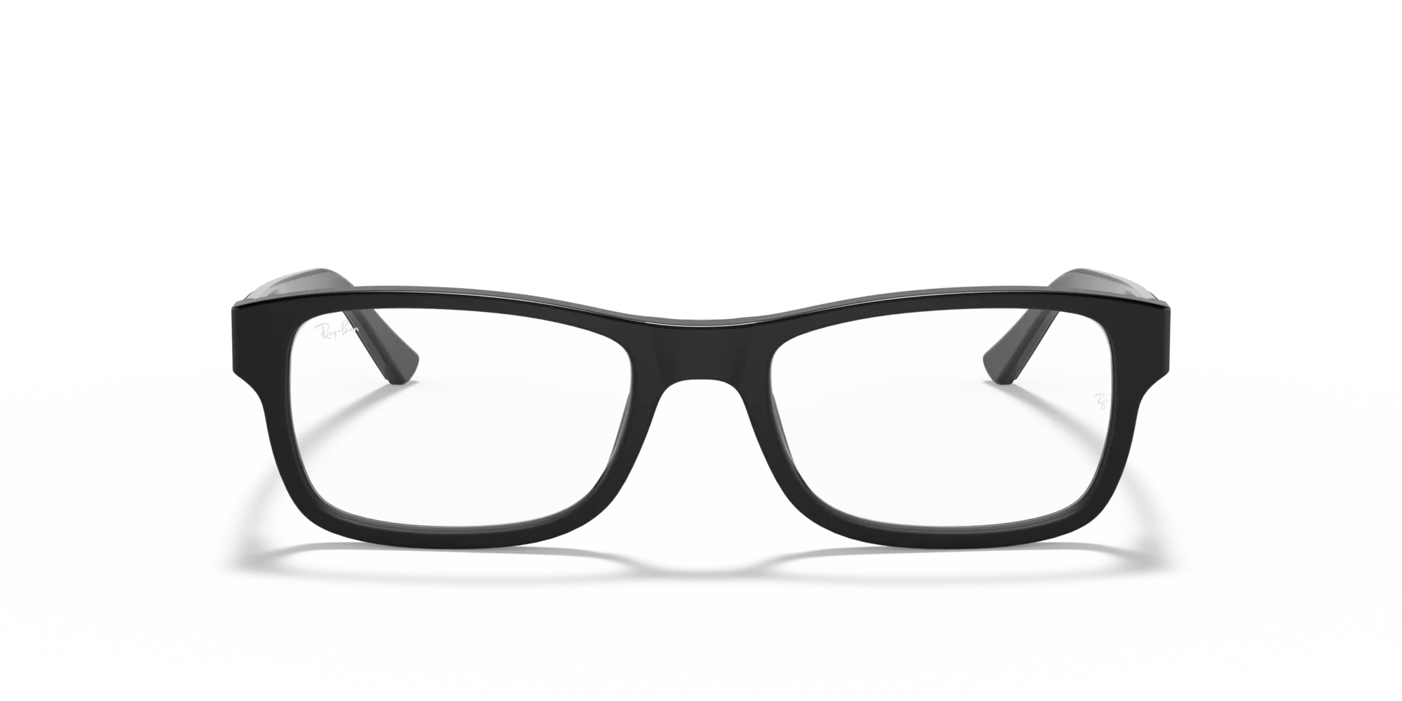 Ray - Ban RX5268 5119 Montature da vista Acetato Nero Trasparente Squadrata Normale - immagine 3