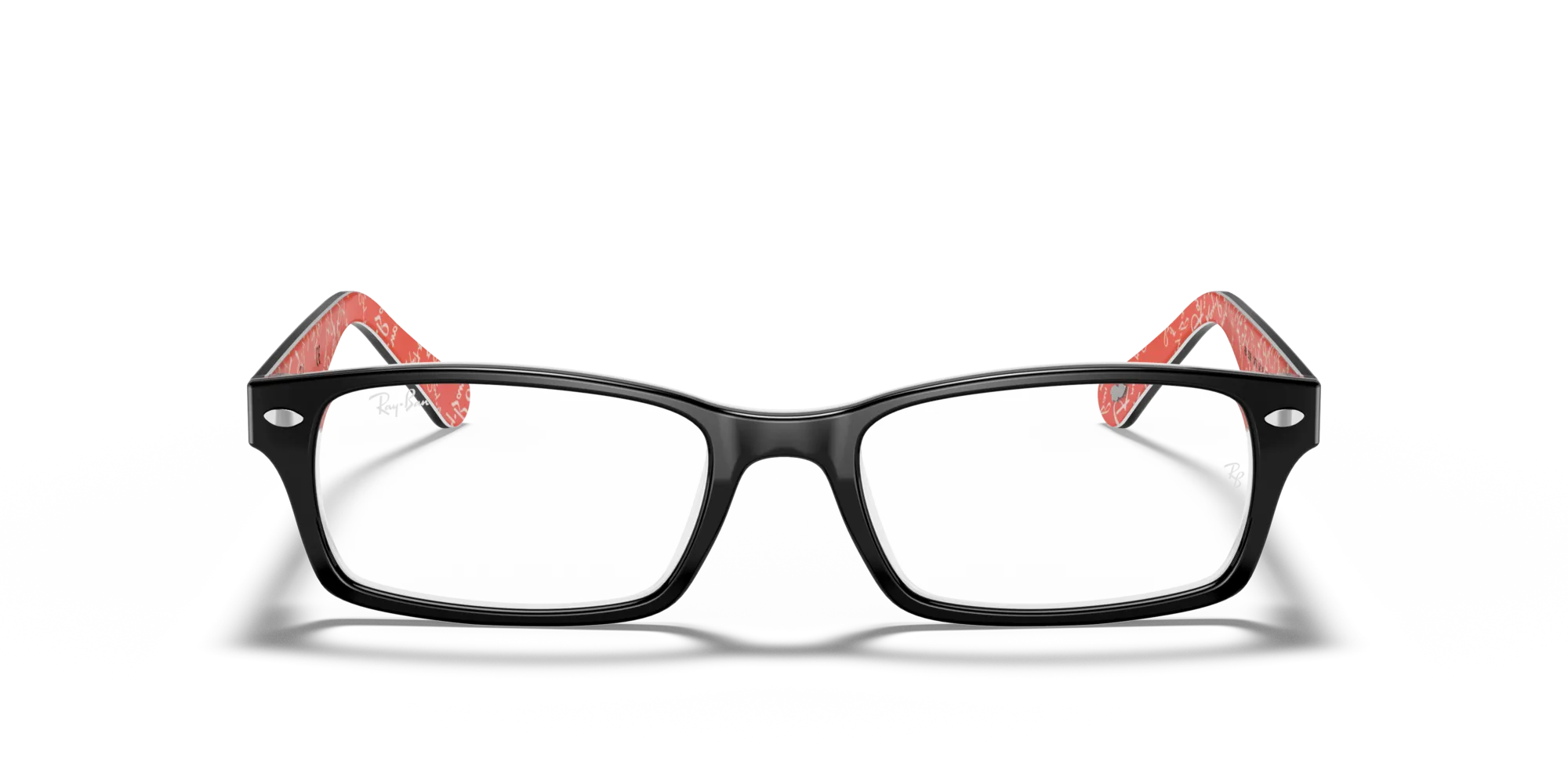 Ray - Ban RX5206 2479 Montature da vista Acetato Nero Trasparente Squadrata Normale - immagine 3