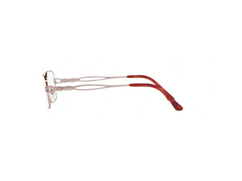 Sferoflex Donna SF2580B 489 Montature da vista Metallo Rosa Squadrata - immagine 4