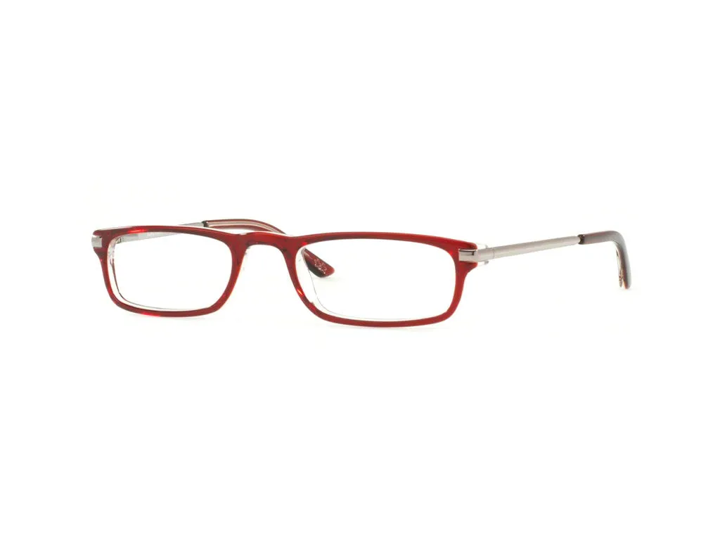 Luxottica Uomo LU3203 C509 Montature da vista Plastica Rosso Squadrata - immagine 1