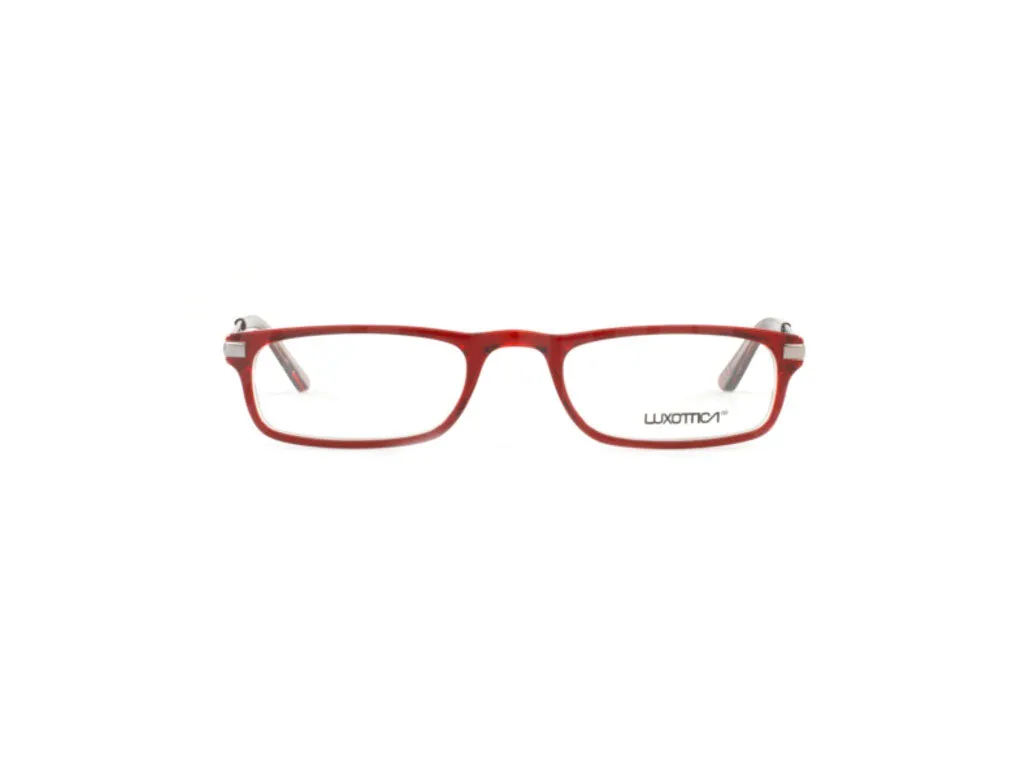 Luxottica Uomo LU3203 C509 Montature da vista Plastica Rosso Squadrata - immagine 2