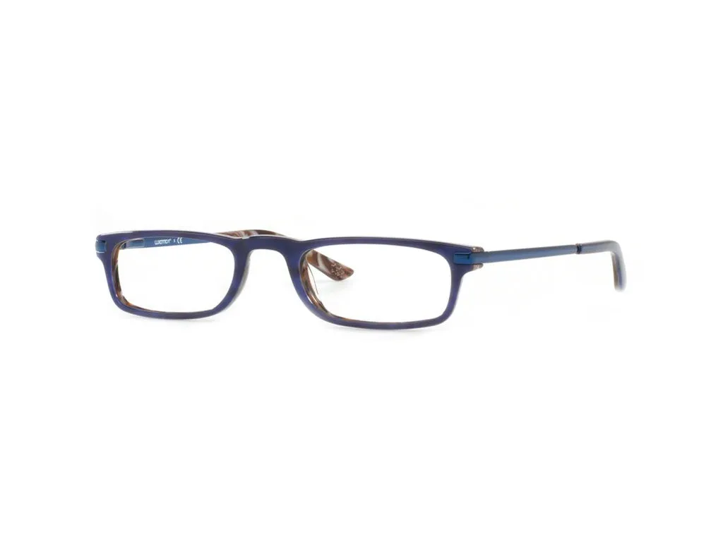 Luxottica Uomo LU3203 C497 Montature da vista Plastica Blu Squadrata - immagine 1