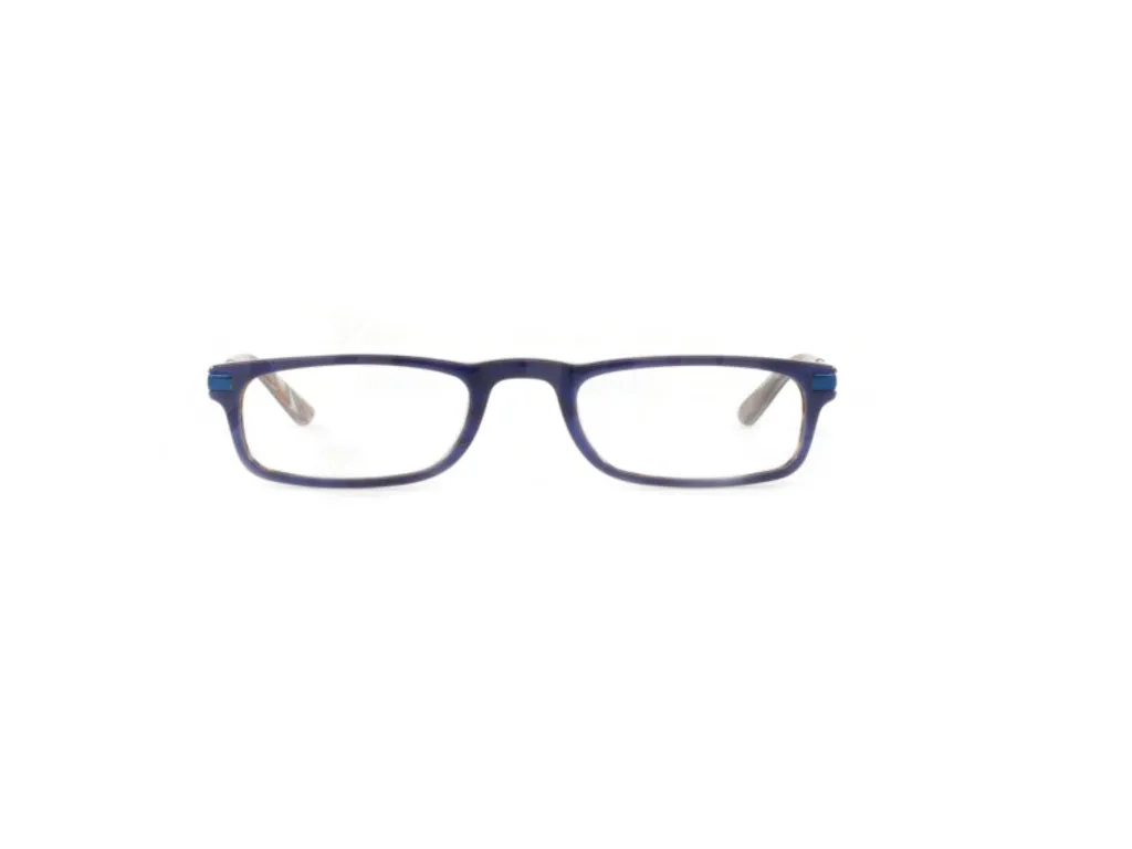 Luxottica Uomo LU3203 C497 Montature da vista Plastica Blu Squadrata - immagine 2