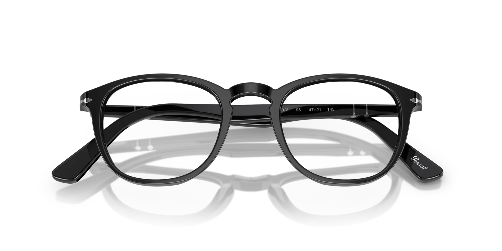 Persol PO3143V 95 Montature da vista Plastica Nero Squadrata - immagine 2