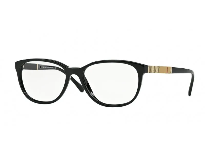 Burberry BE2172 3001 Montature da vista Acetato Nero Squadrata Normale - immagine 1