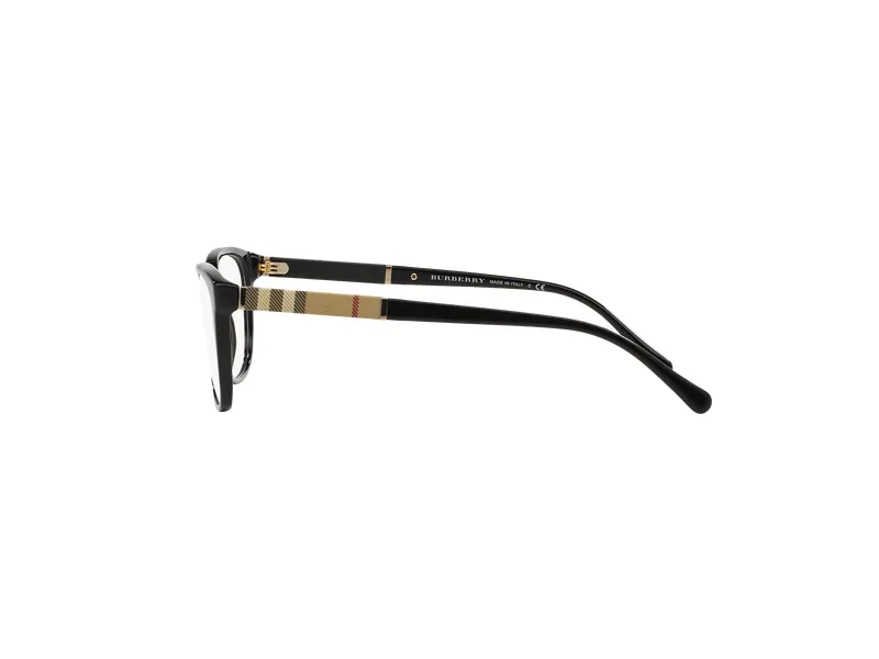 Burberry BE2172 3001 Montature da vista Acetato Nero Squadrata Normale - immagine 4