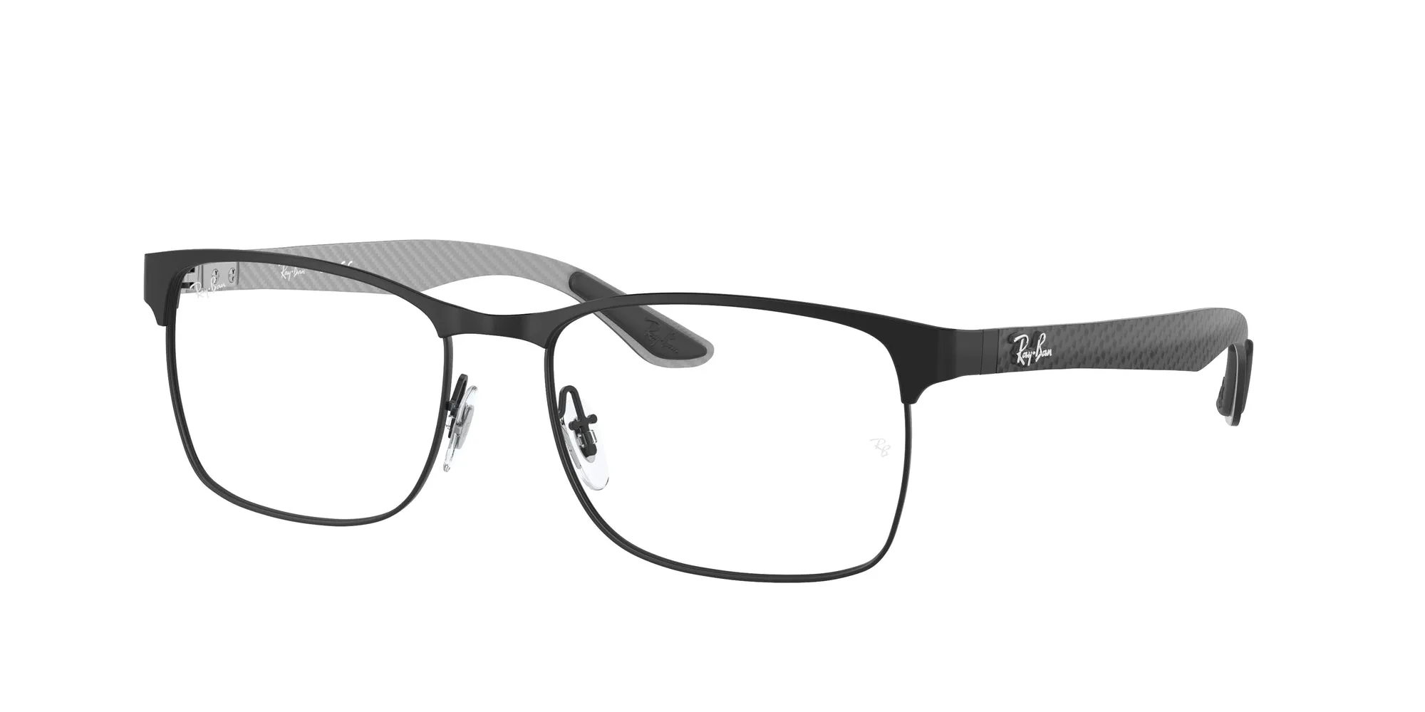 Ray - Ban RX8416 2916 Montature da vista Metallo Nero Trasparente Squadrata Normale - immagine 1