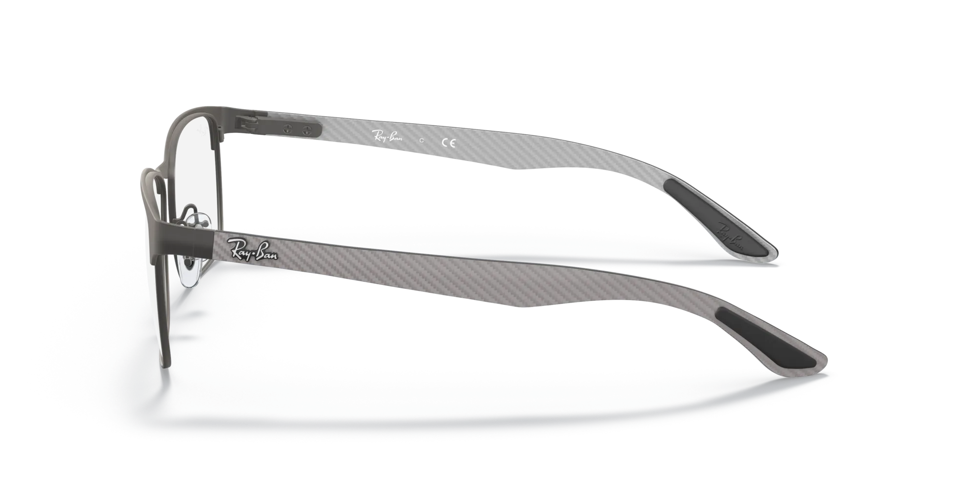 Ray - Ban RX8416 2620 Montature da vista Metallo Canna di fucile Squadrata - immagine 4