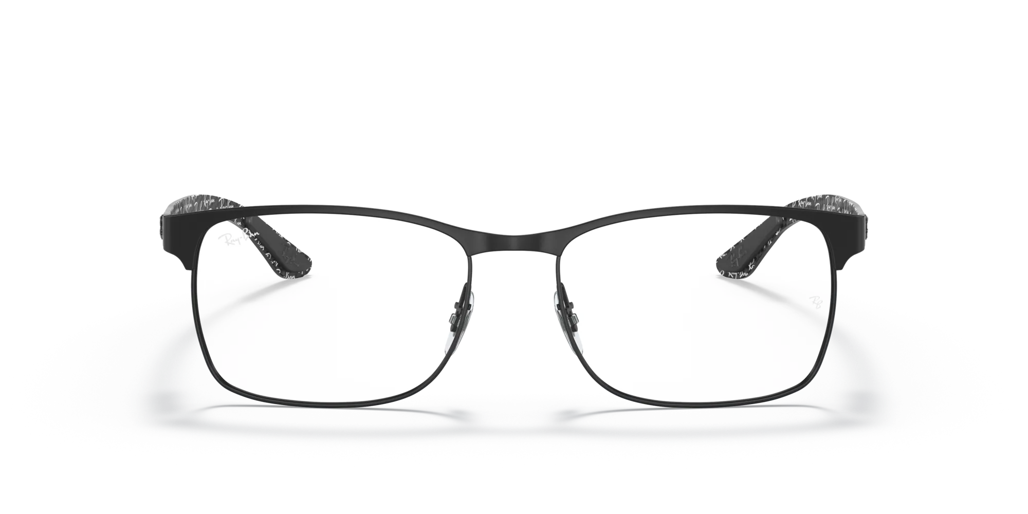 Ray - Ban RX8416 2503 Montature da vista Metallo Nero Trasparente Squadrata Normale - immagine 3