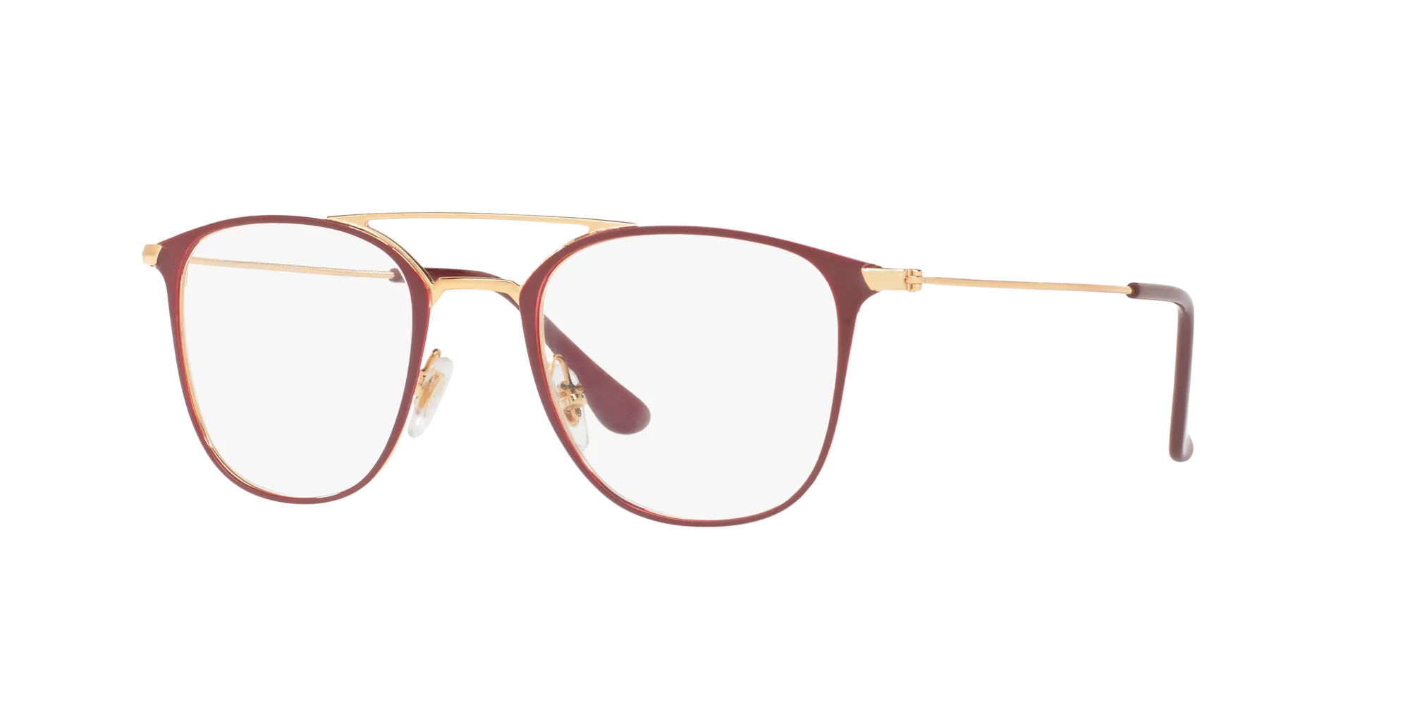 Ray - Ban RX6377 2910 Montature da vista Metallo Rosso Squadrata - immagine 1
