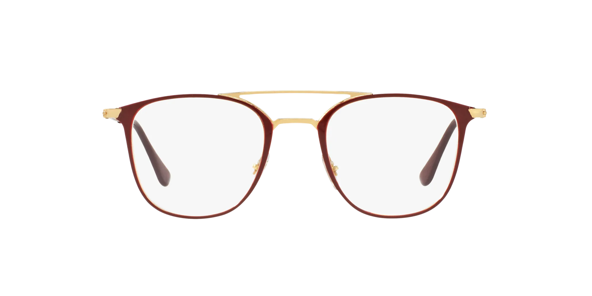 Ray - Ban RX6377 2910 Montature da vista Metallo Rosso Squadrata - immagine 2