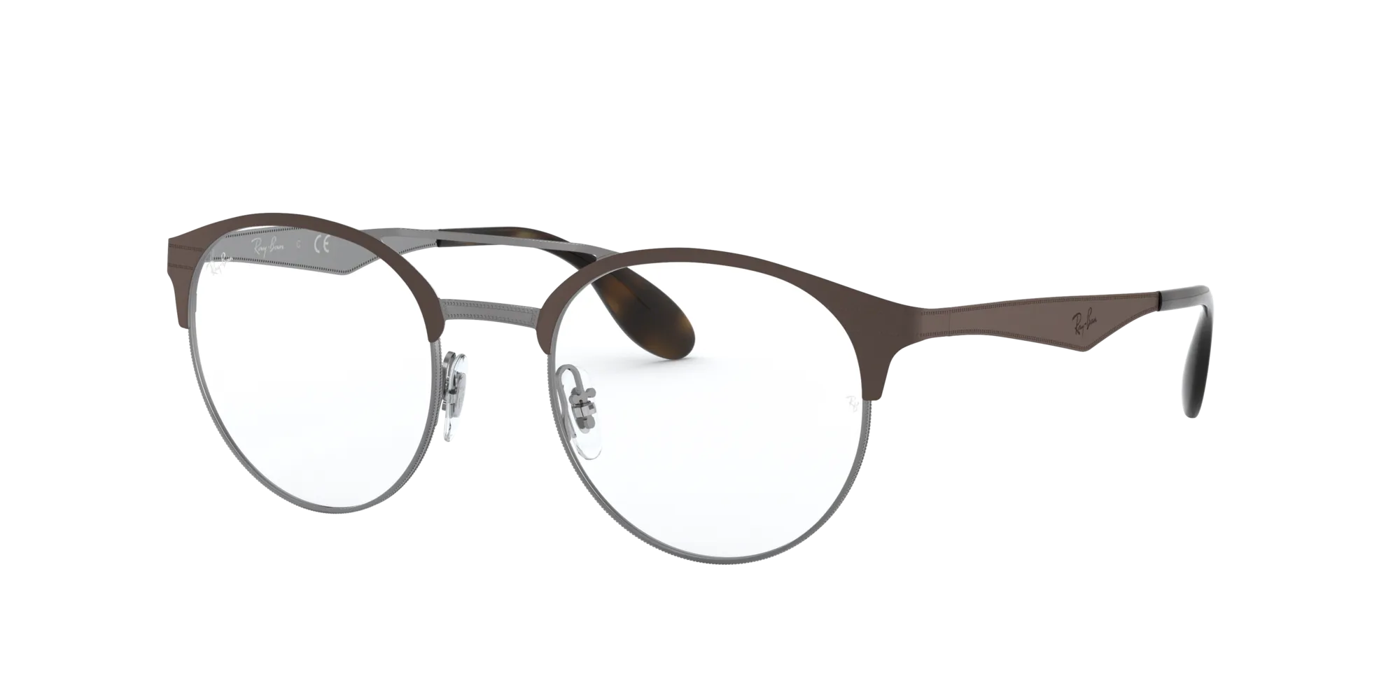 Ray - Ban RX3545V 2912 Montature da vista Metallo Marrone Pantos - immagine 1