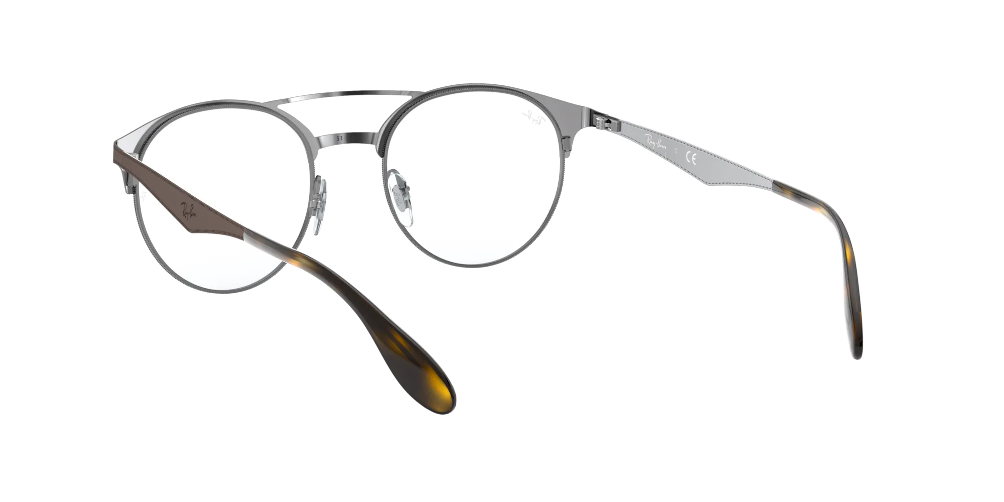 Ray - Ban RX3545V 2912 Montature da vista Metallo Marrone Pantos - immagine 4