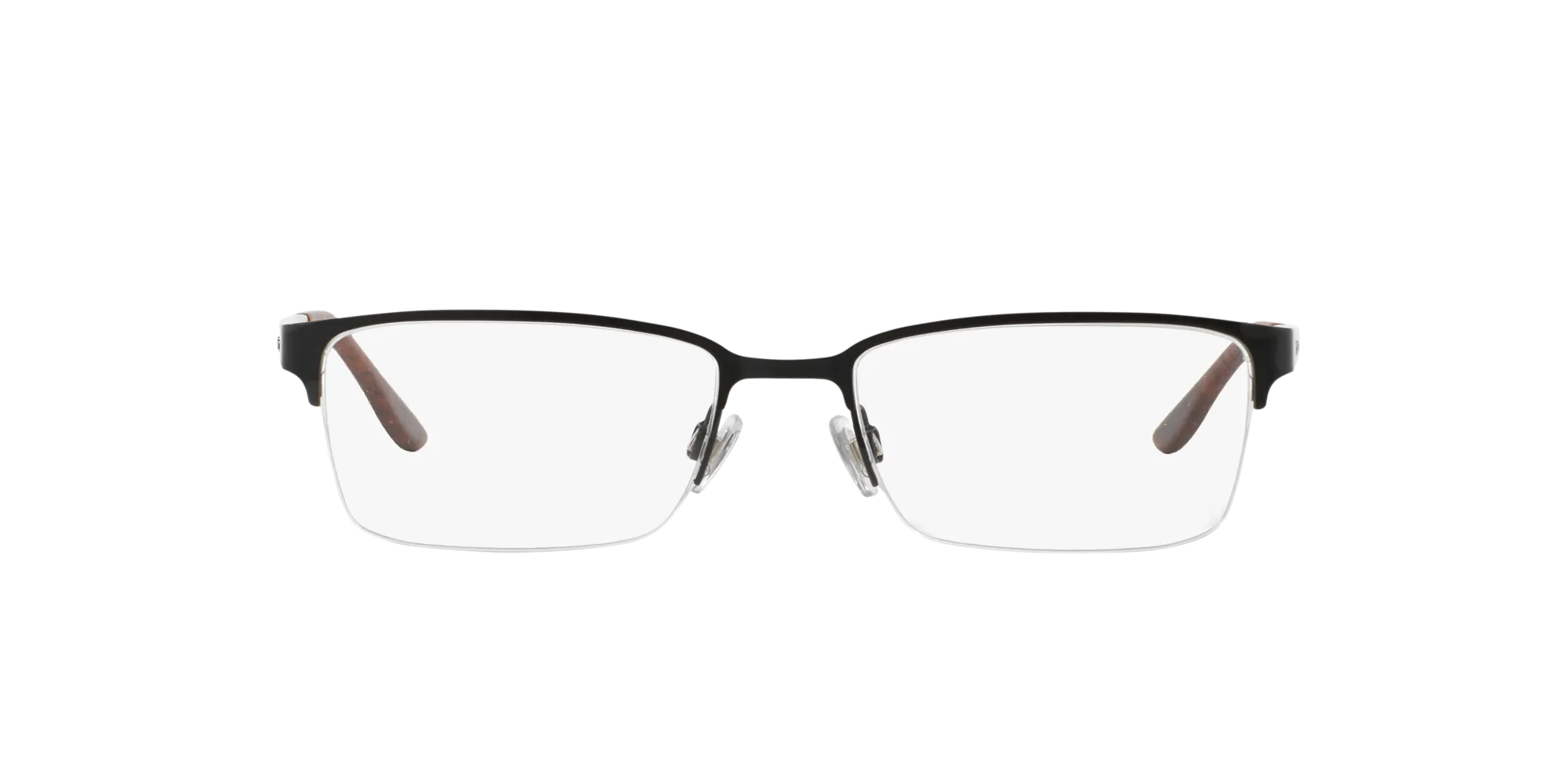Ralph Lauren RL5089 9281 SEMI SHINY BLACK Montature da vista Metallo Nero Squadrata Normale - immagine 2