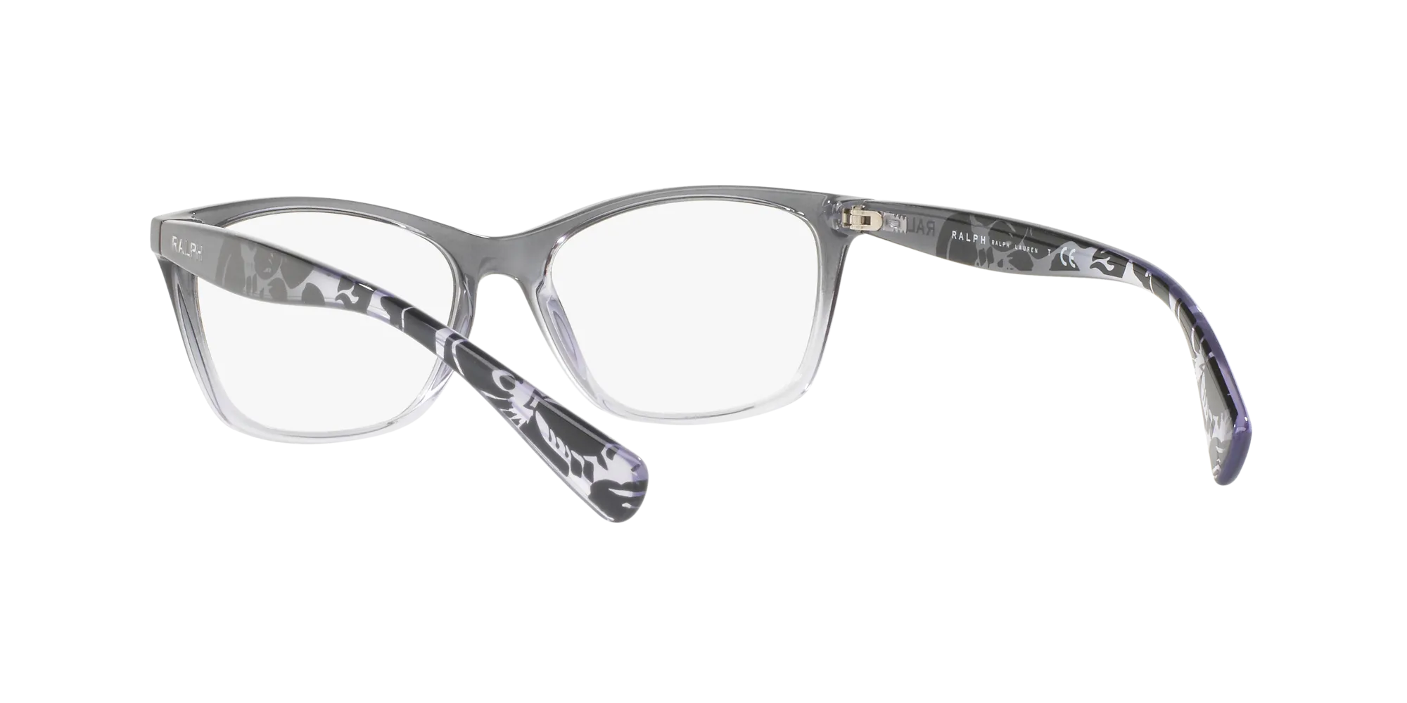 Ralph Lauren RA7071 1511 Montature da vista Iniettato Grigio Cat Eye Normale - immagine 4