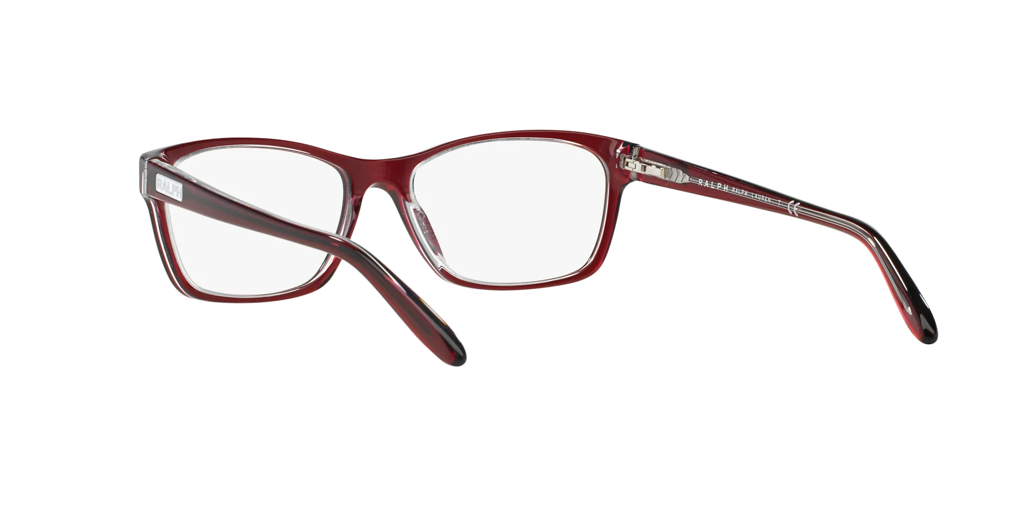 Ralph Lauren RA7039 1081 Montature da vista Acetato Rosso Squadrata Normale - immagine 4
