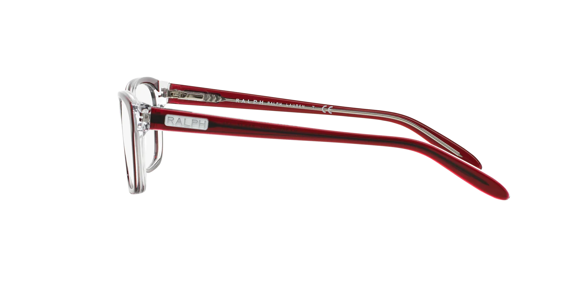 Ralph Lauren RA7039 1081 Montature da vista Acetato Rosso Squadrata Normale - immagine 3