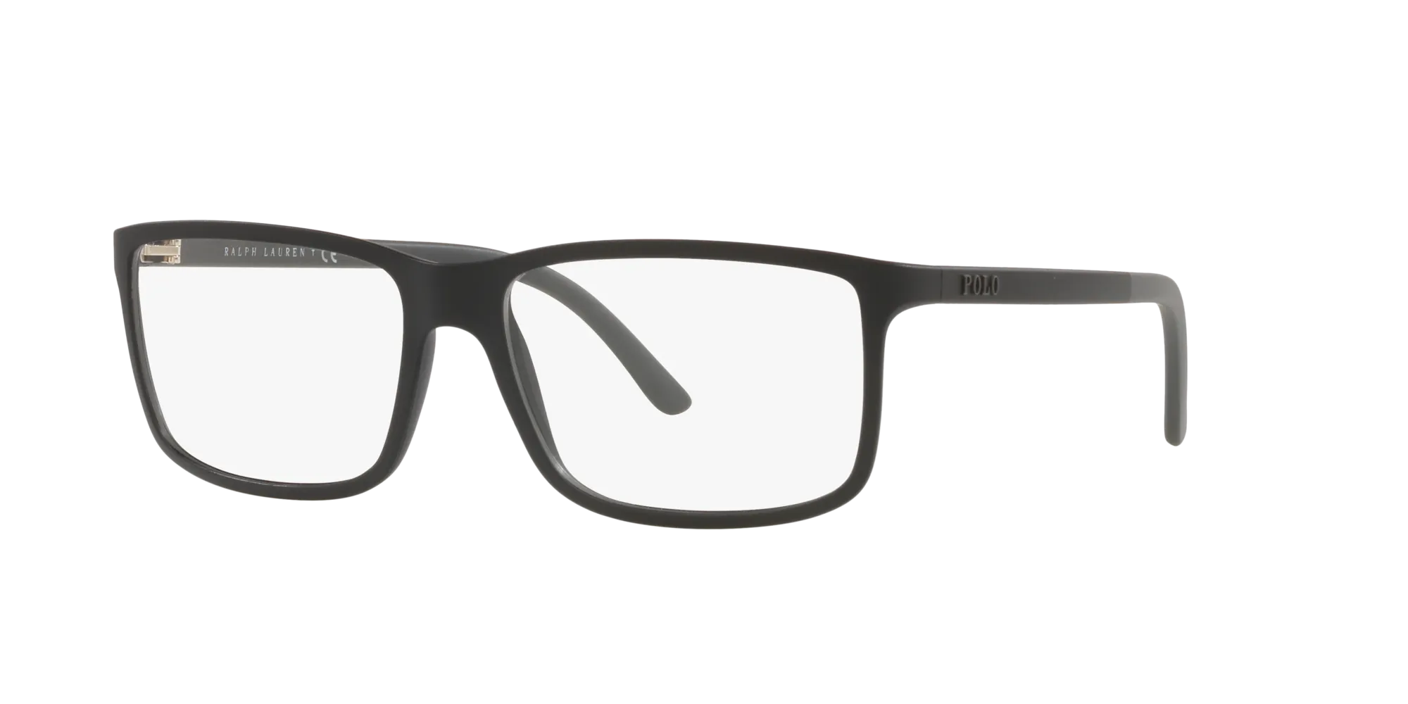 Polo Ralph Lauren PH2126 5534 Montature da vista Iniettato Nero Squadrata Normale - immagine 1