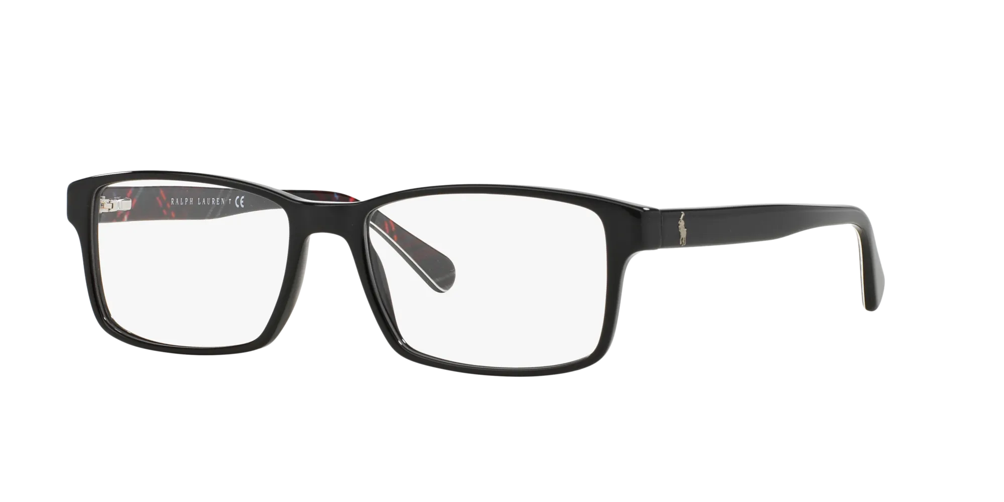 Polo Ralph Lauren PH2123 5489 Montature da vista Acetato Nero Squadrata Normale - immagine 1