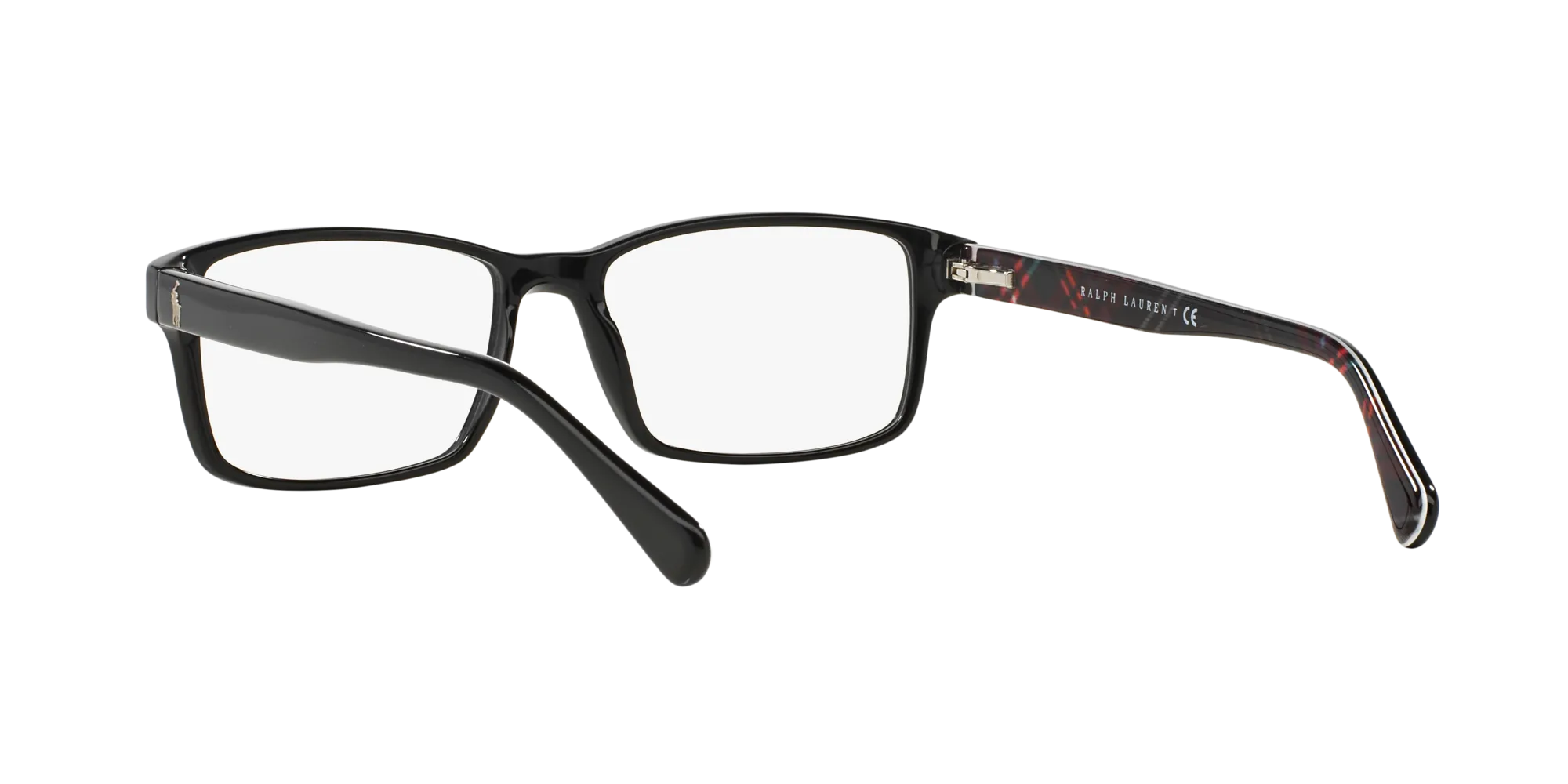 Polo Ralph Lauren PH2123 5489 Montature da vista Acetato Nero Squadrata Normale - immagine 4