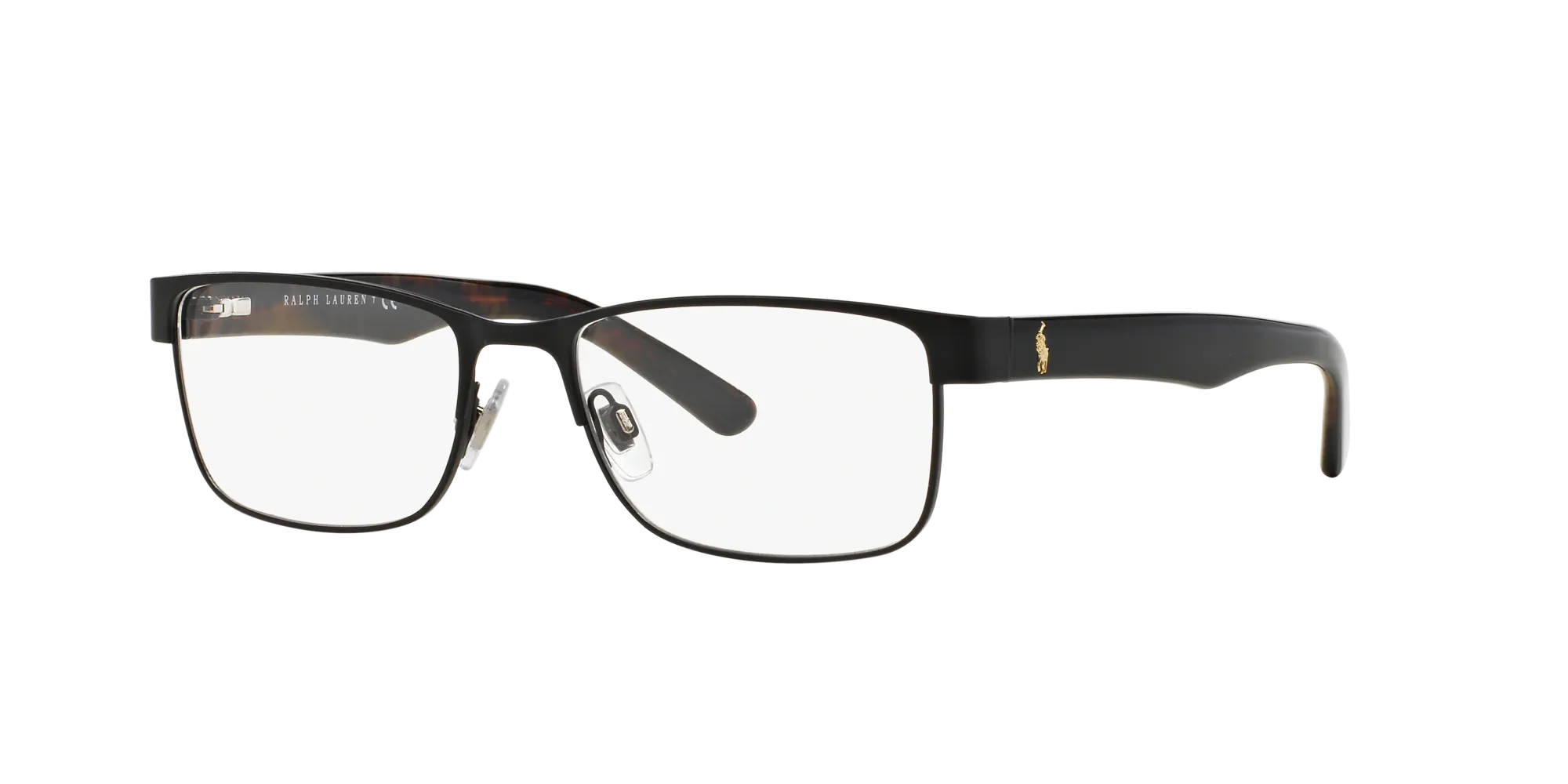 Polo Ralph Lauren PH1157 9038 Montature da vista Metallo Nero Squadrata Normale - immagine 1