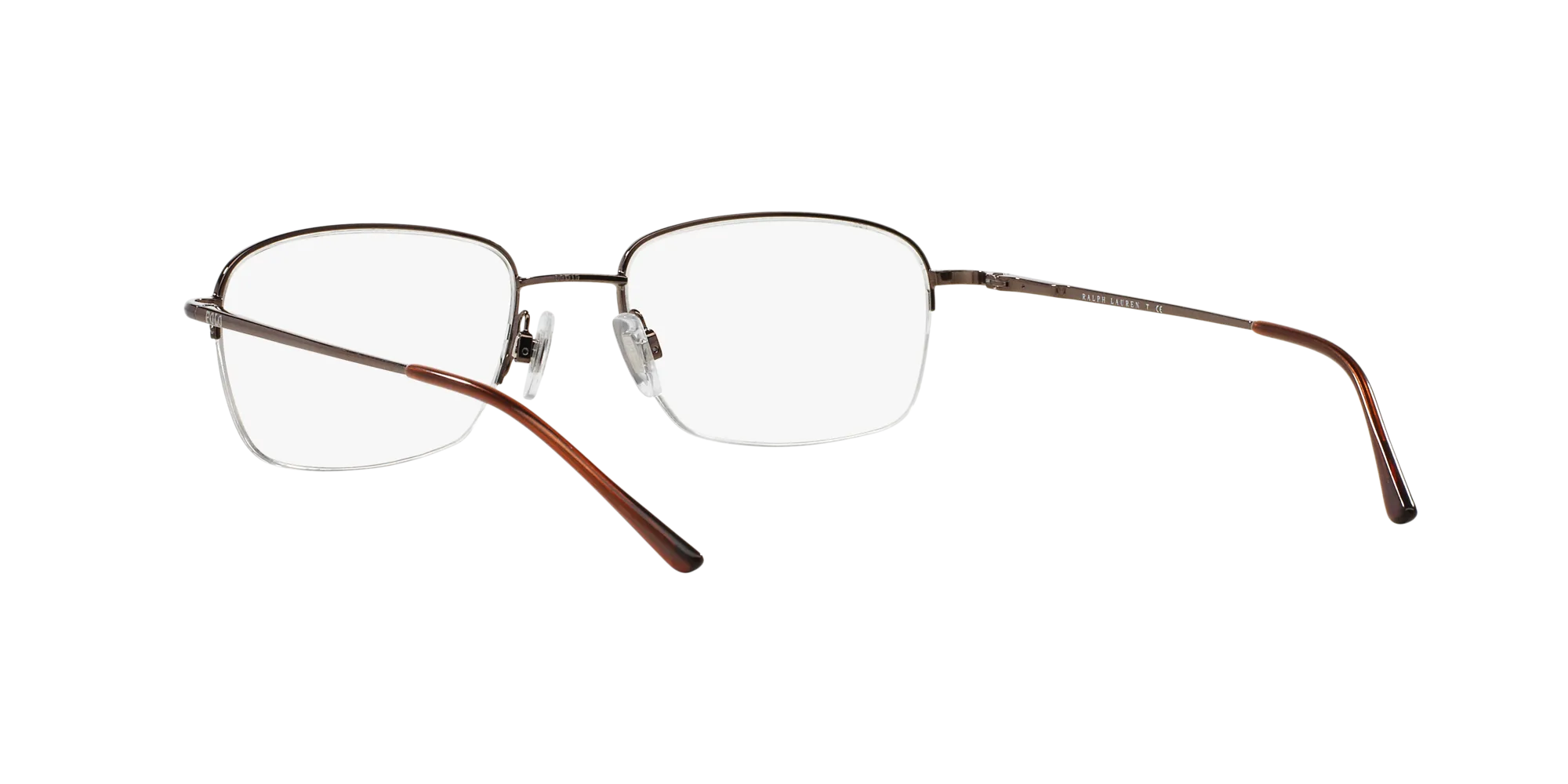 Polo Ralph Lauren PH1001 9011 Montature da vista Acciaio Marrone Squadrata Normale - immagine 4