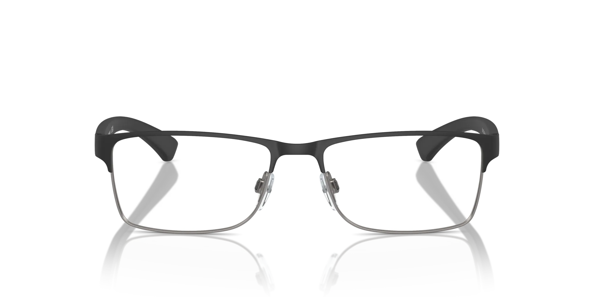 Emporio Armani EA1052 3094 Montature da vista Metallo Nero Squadrata Normale - immagine 3