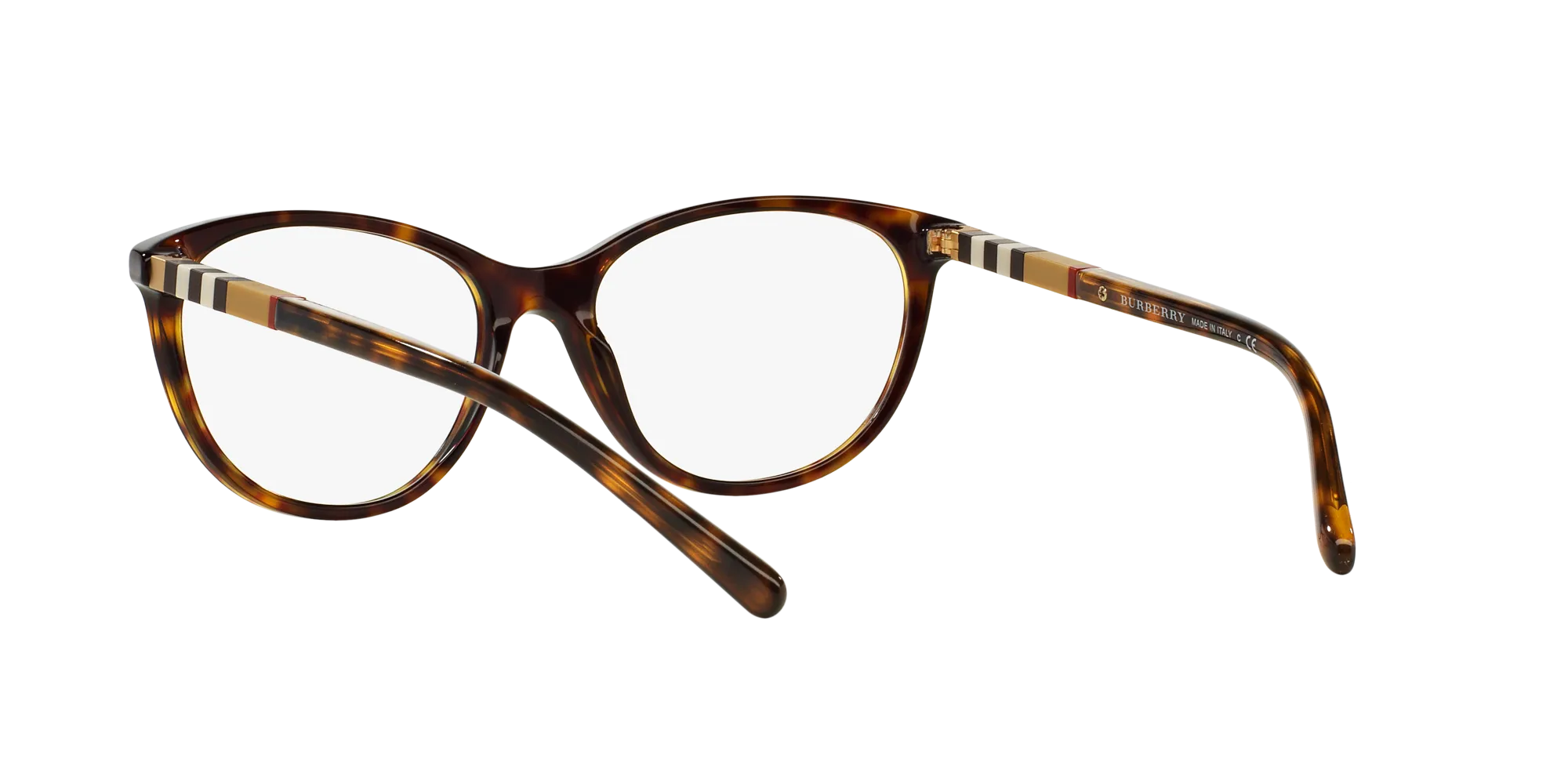 Burberry BE2205 3002 Montature da vista Acetato Marrone Squadrata Normale - immagine 4
