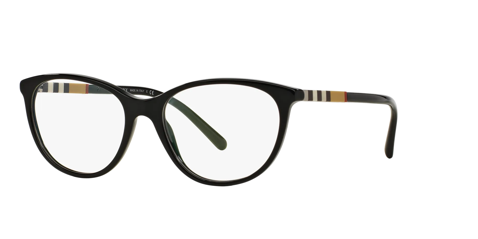 Burberry BE2205 3001 Montature da vista Acetato Nero Squadrata Normale - immagine 1
