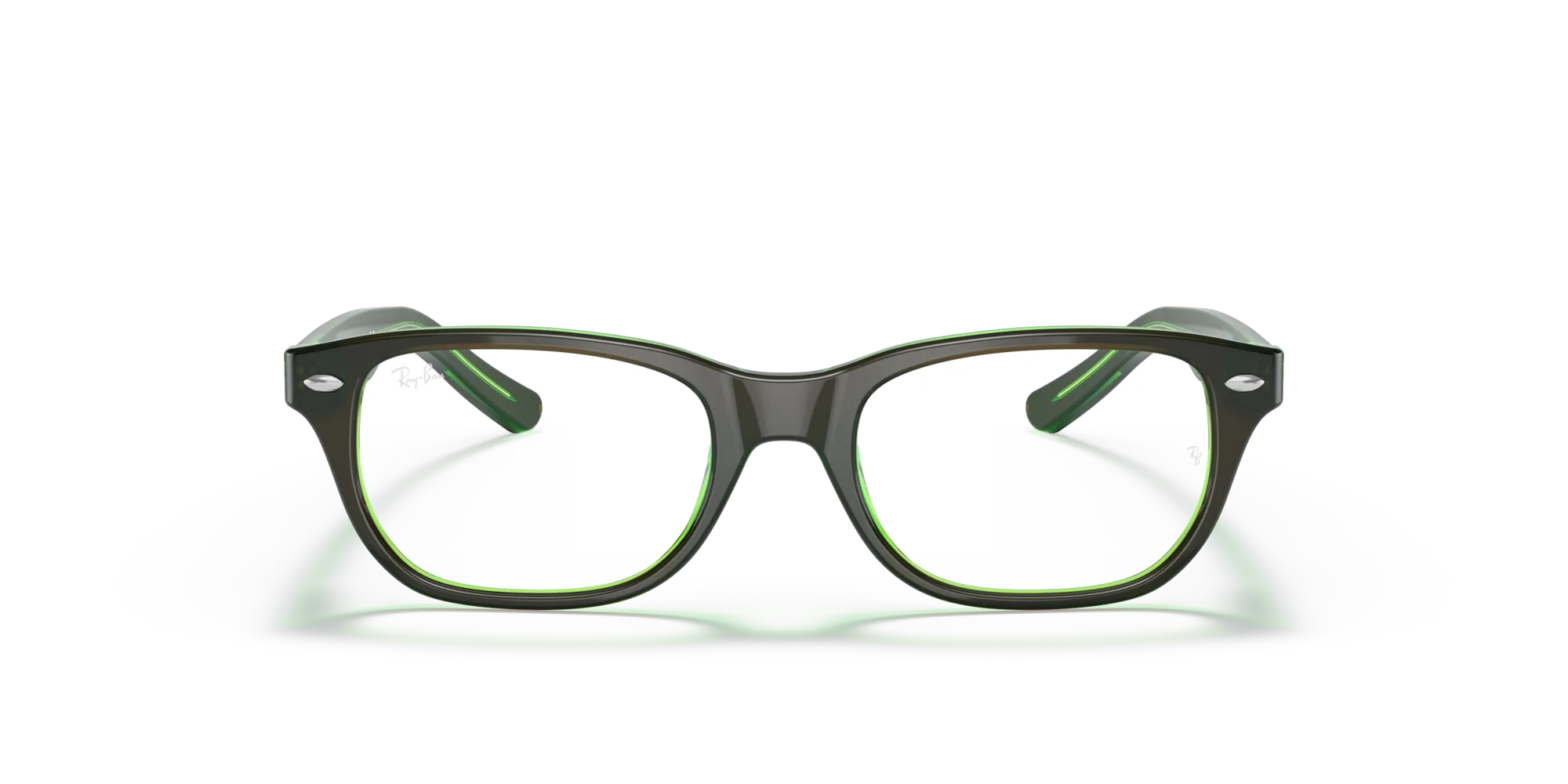 Ray - Ban RY1555 3665 Montature da vista Acetato Marrone Squadrata - immagine 3