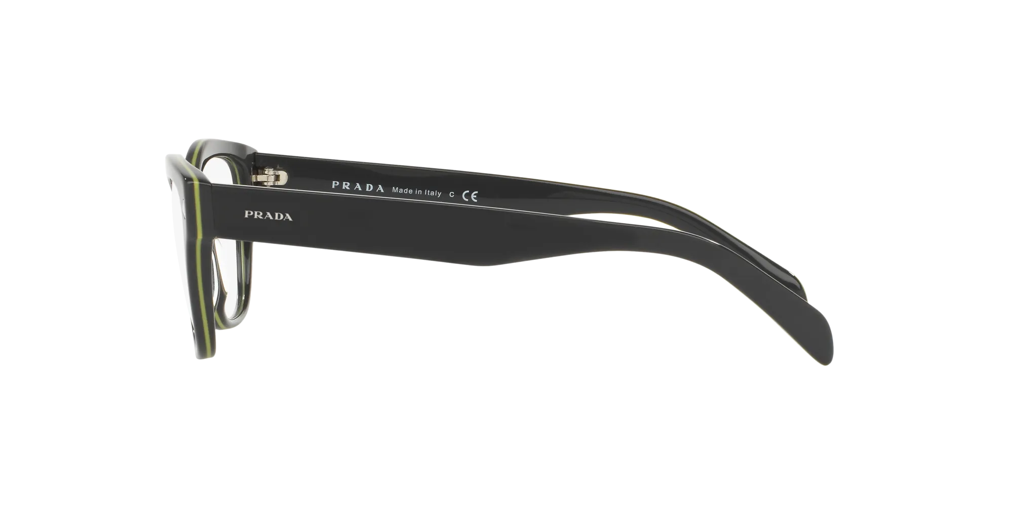 Prada PR 27SV UR01O1 Montature da vista outlet Plastica Grigio Cat Eye - immagine 3
