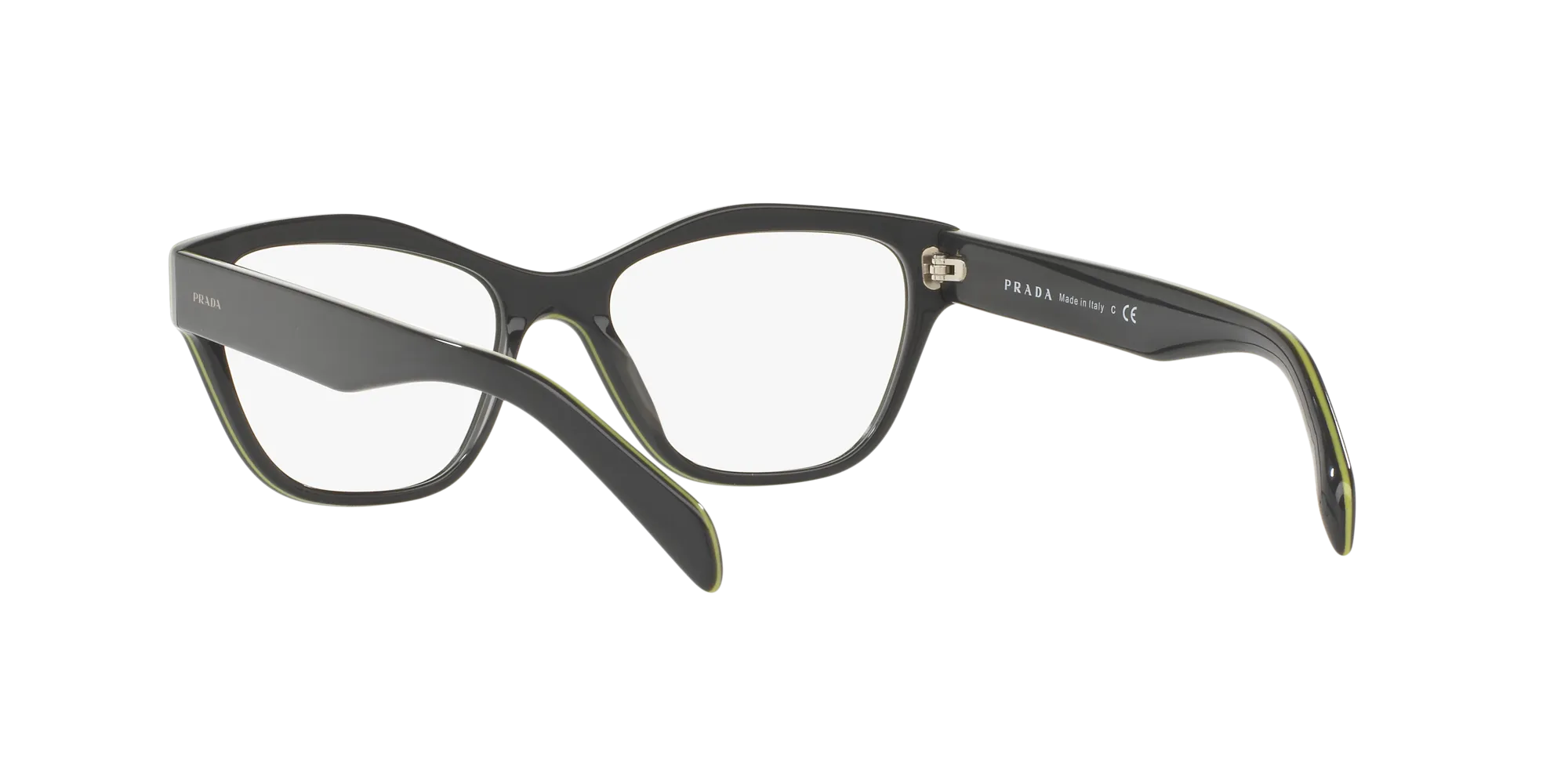 Prada PR 27SV UR01O1 Montature da vista outlet Plastica Grigio Cat Eye - immagine 4