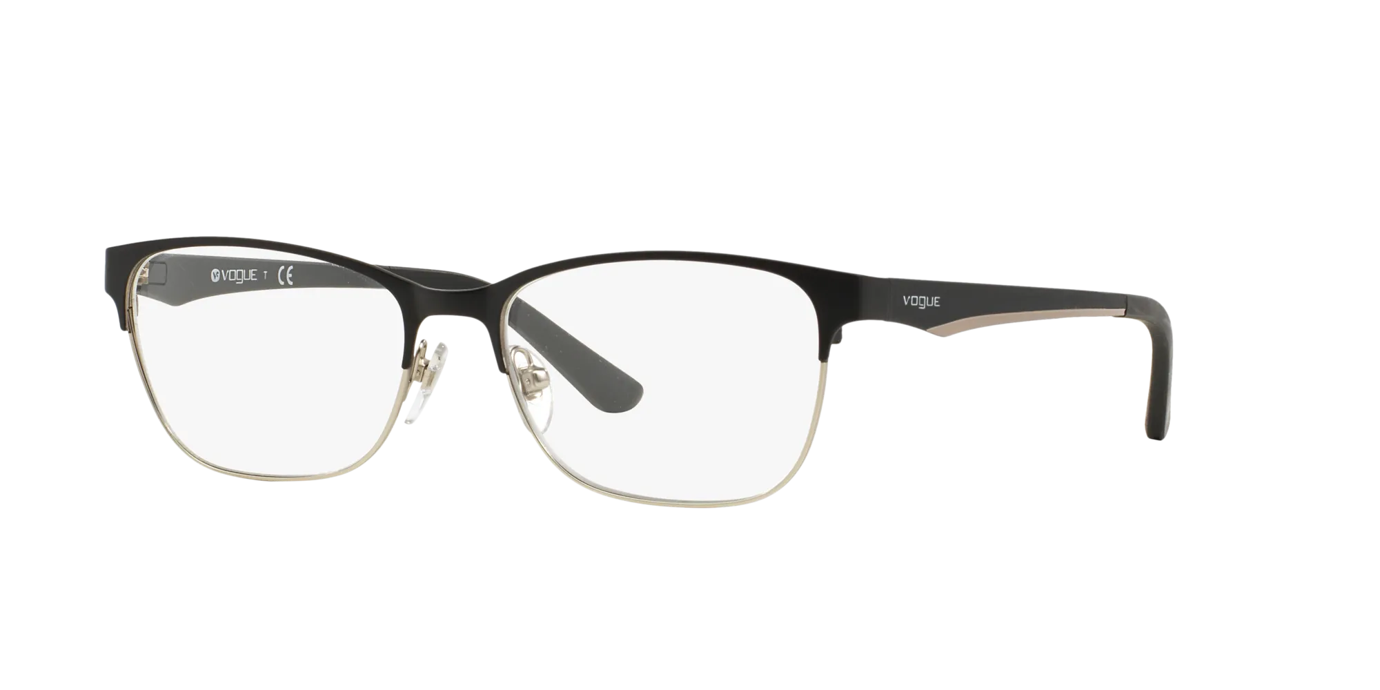 VOGUE EYEWEAR VO3940 352S Montature da vista Metallo Nero Squadrata - immagine 3