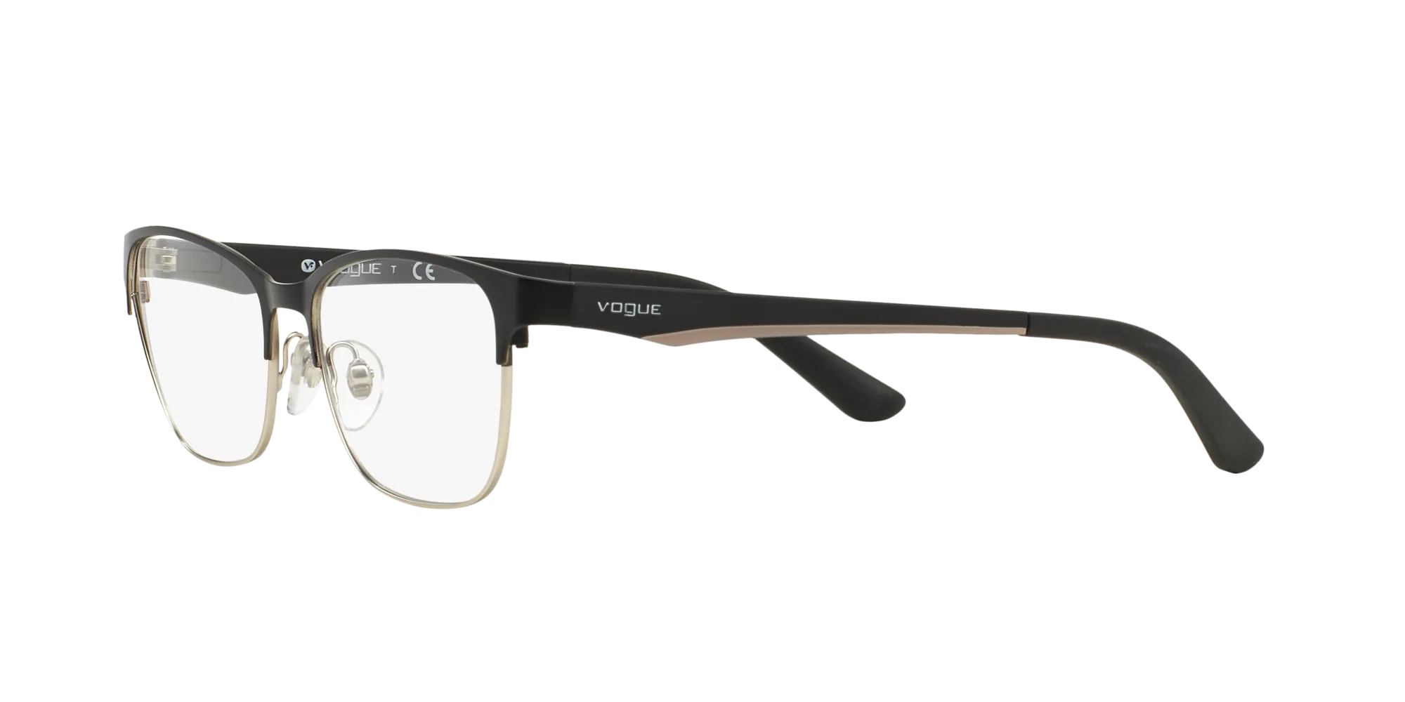 VOGUE EYEWEAR VO3940 352S Montature da vista Metallo Nero Squadrata - immagine 4