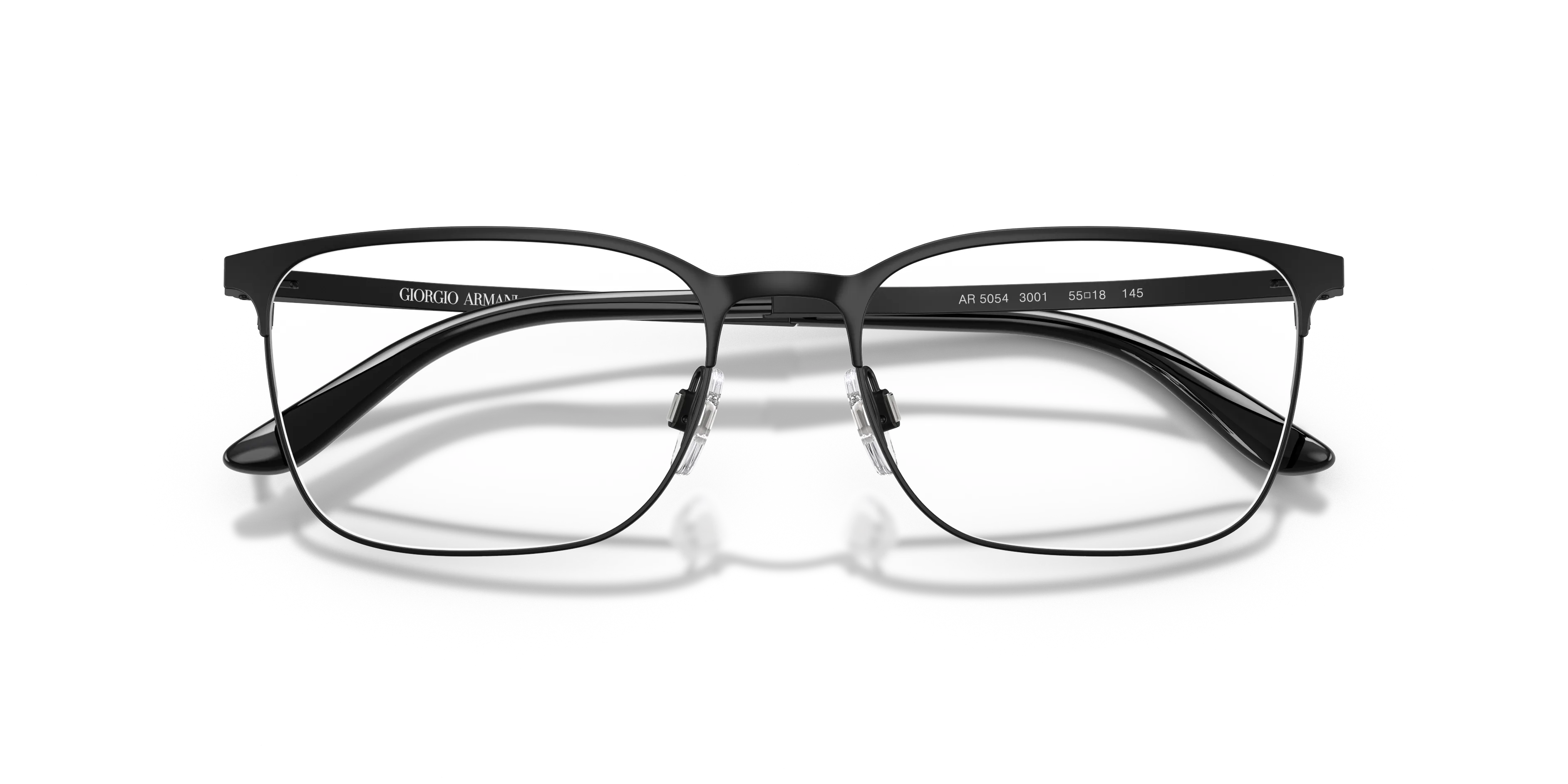 Giorgio Armani AR5054 3001 Montature da vista Metallo Nero Squadrata Normale - immagine 2