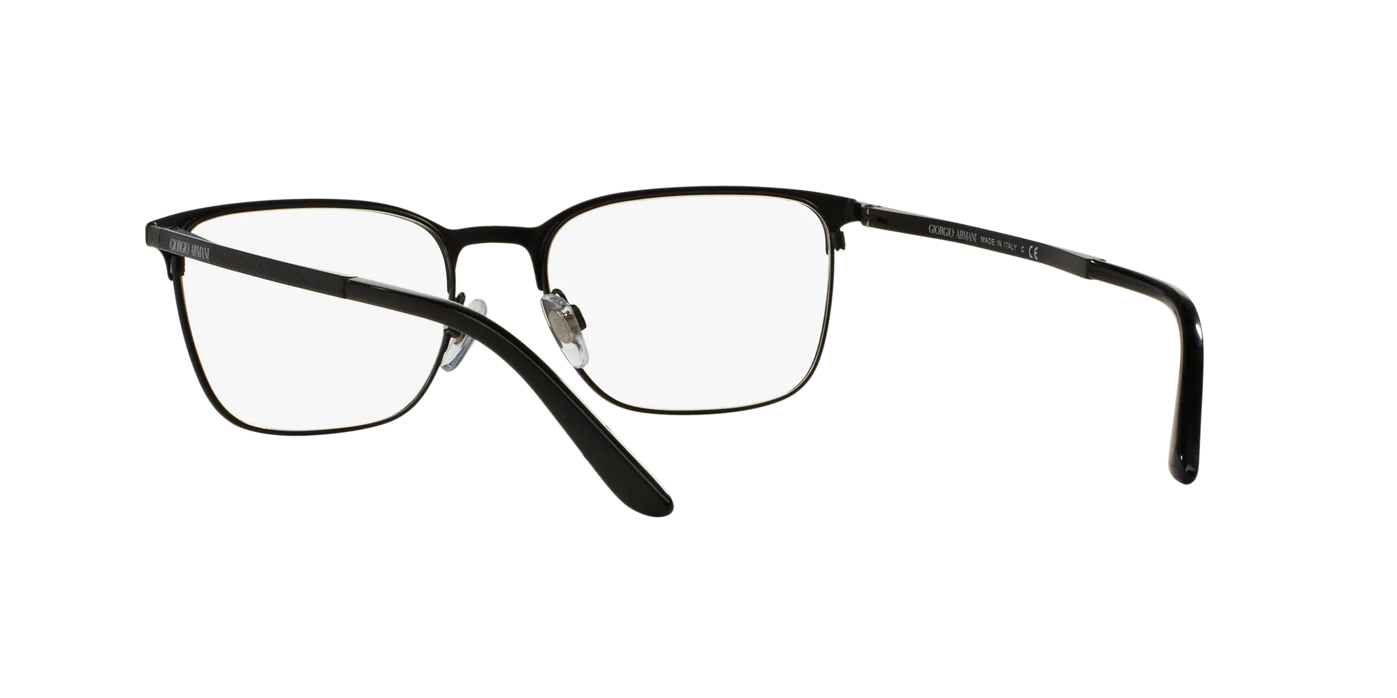 Giorgio Armani AR5054 3001 Montature da vista Metallo Nero Squadrata Normale - immagine 4