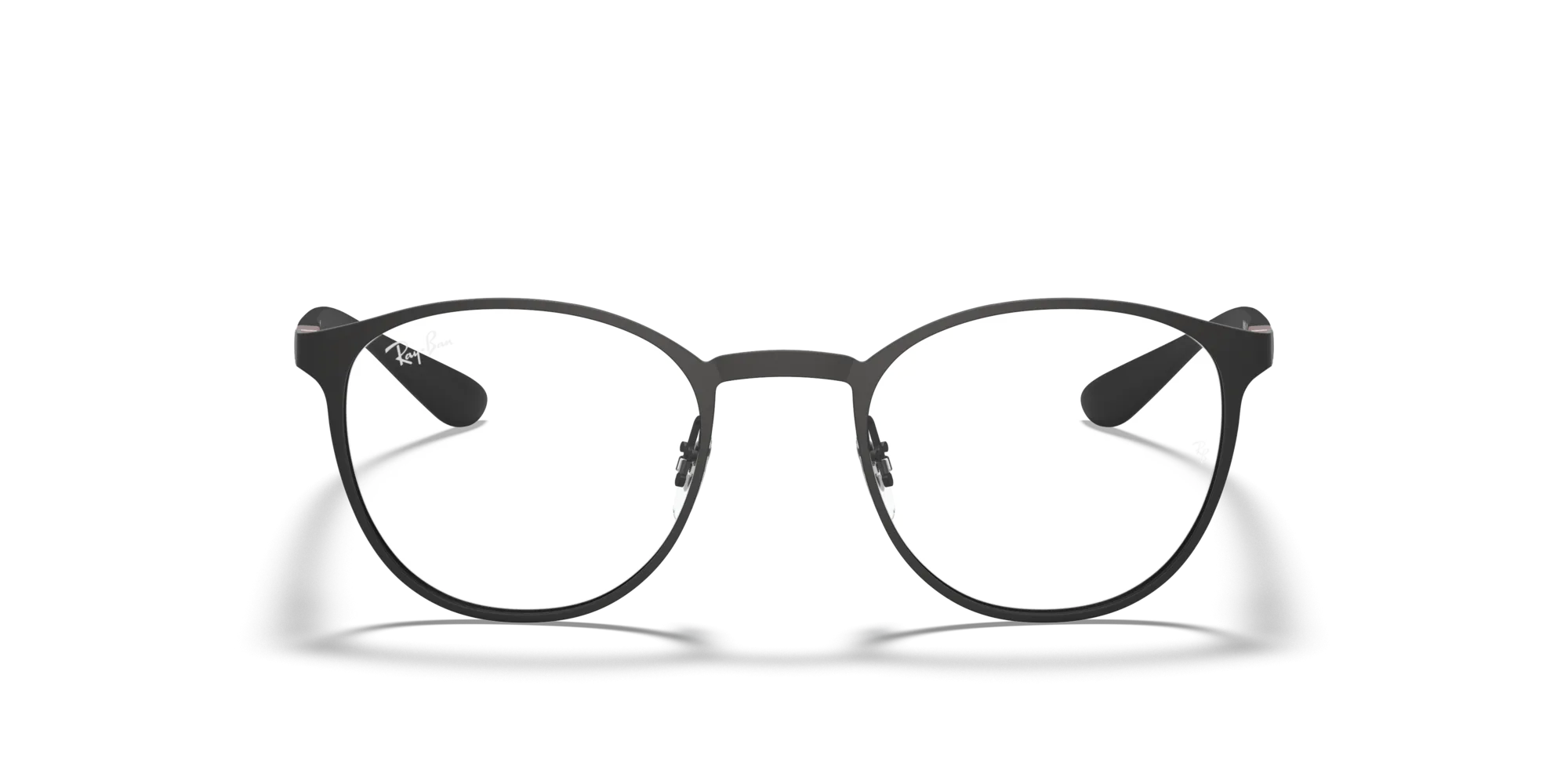 Ray - Ban RX6355 2503 Montature da vista Metallo Nero Trasparente Pantos Normale - immagine 3