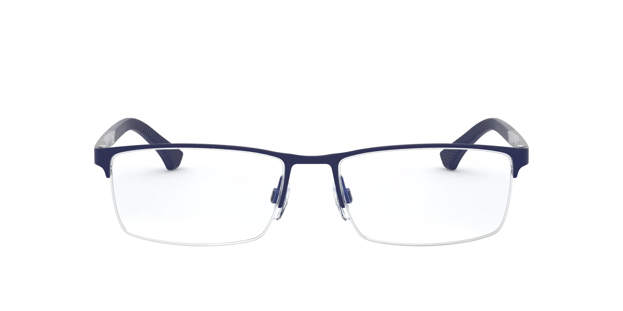 Emporio Armani EA1041 3131 Montature da vista Metallo Blu Squadrata Normale - immagine 2