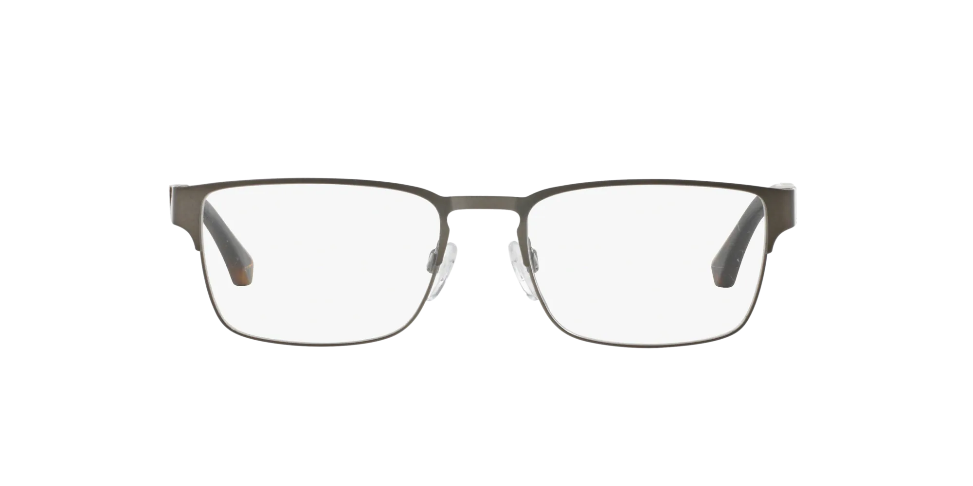 Emporio Armani EA1027 3003 Montature da vista Metallo Grigio Squadrata Normale - immagine 2